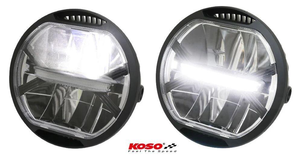 GA-002100 - Koso Universal LED Headlight Clear