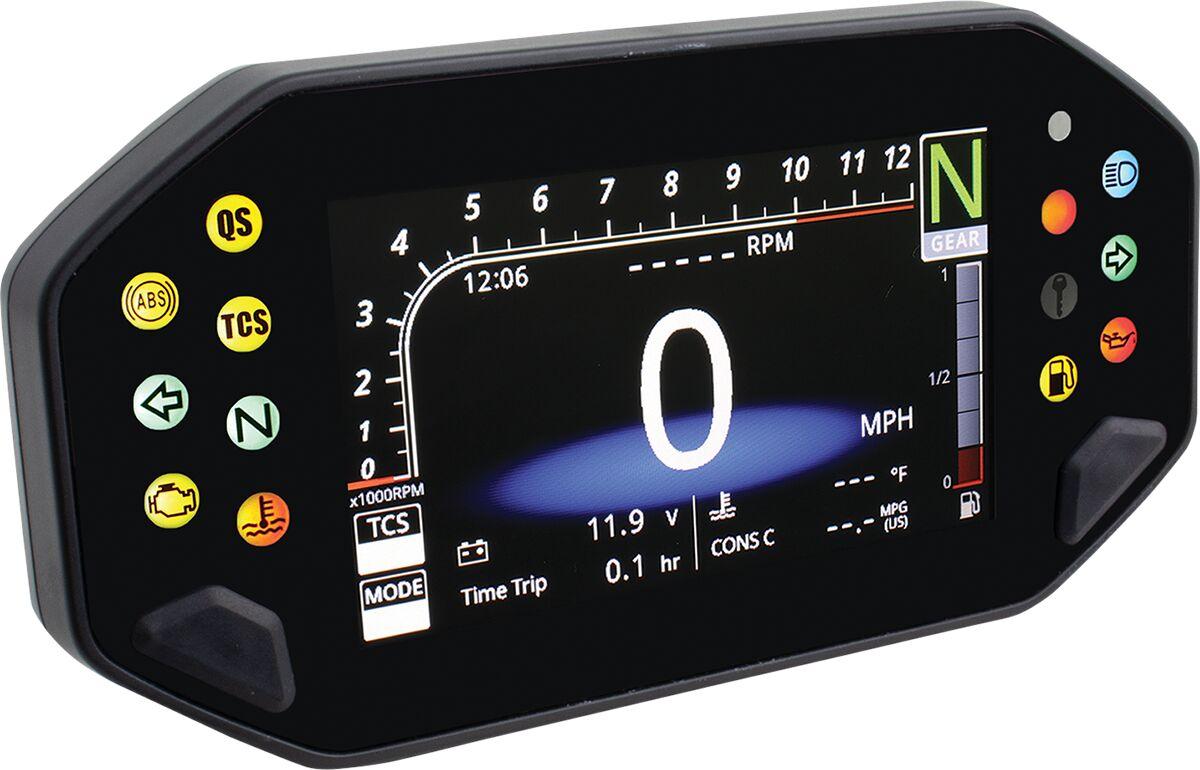 BA081000 - Koso RX-4 Multifunction Speedometer/Tachometer For Yamaha MT-07 2014-2016