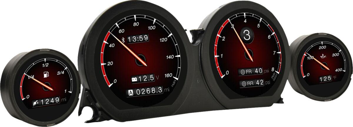 BA064930 - Koso HD-03X /TFT Gauge Set For Harley Davidson FLHTCU 1690 ABS 2014-2016