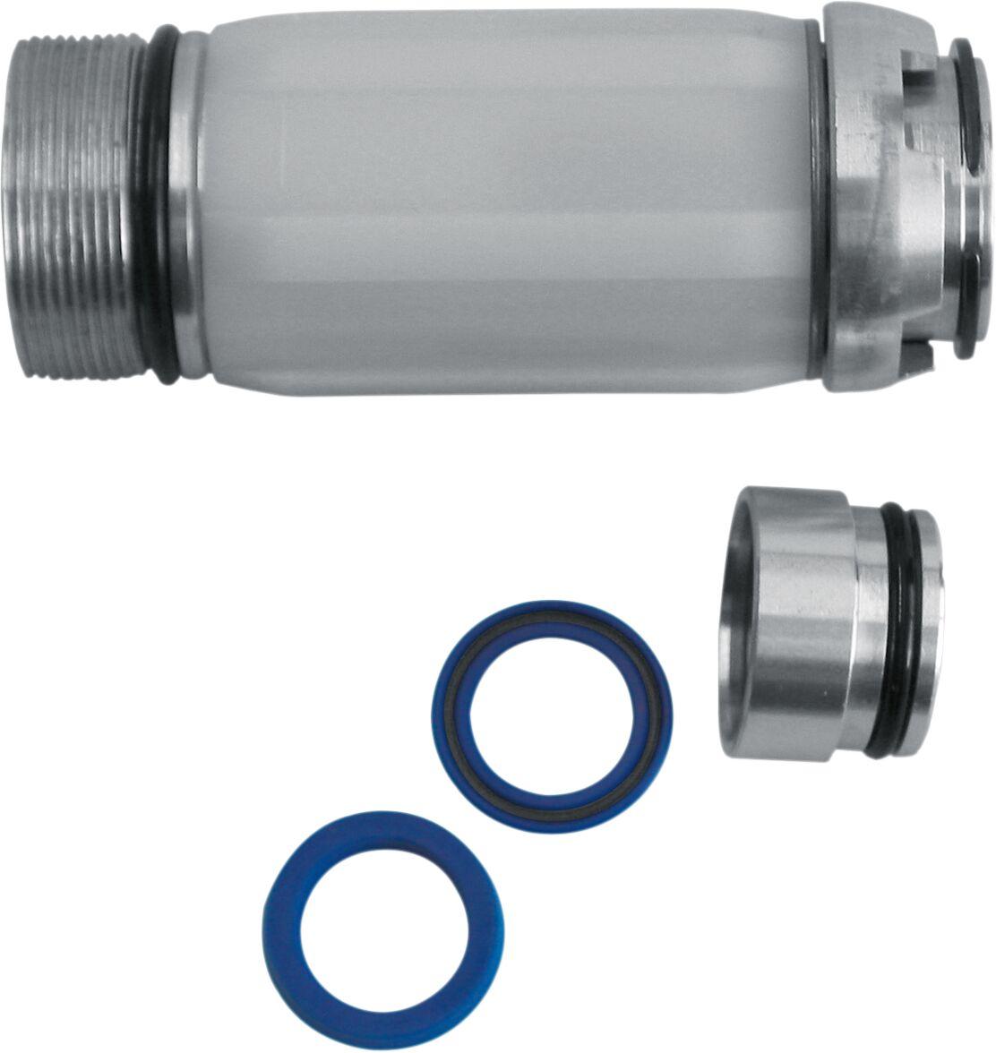 110210000101 - KYB Front Fork Cartridge Seals For Kawasaki KX250 2005-2008 - Blue