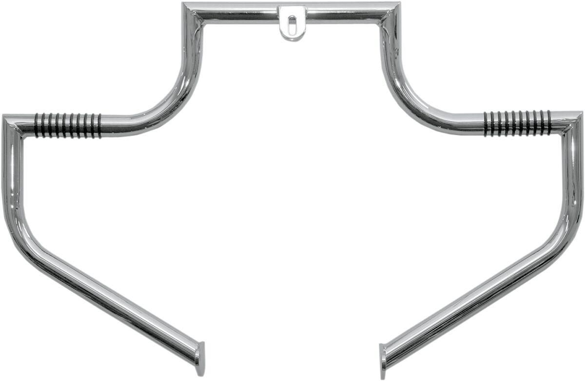 110-1 - Lindby Linbar Highway Bar For Harley Davidson FLSTC1450 2000-2006 - Silver