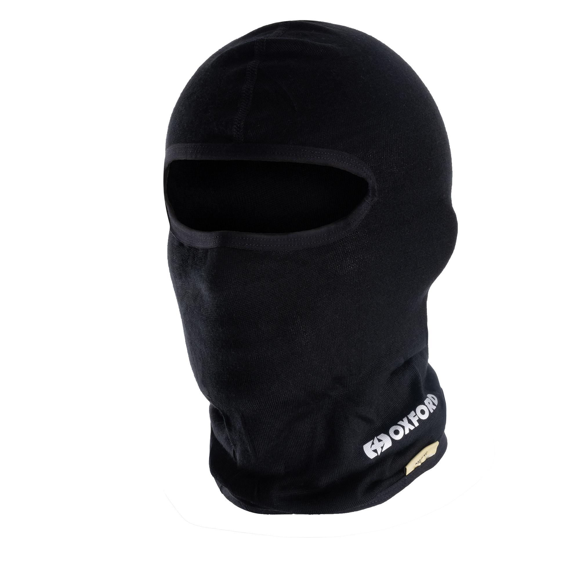 12243 - Oxford Deluxe Balaclava Merino - Black