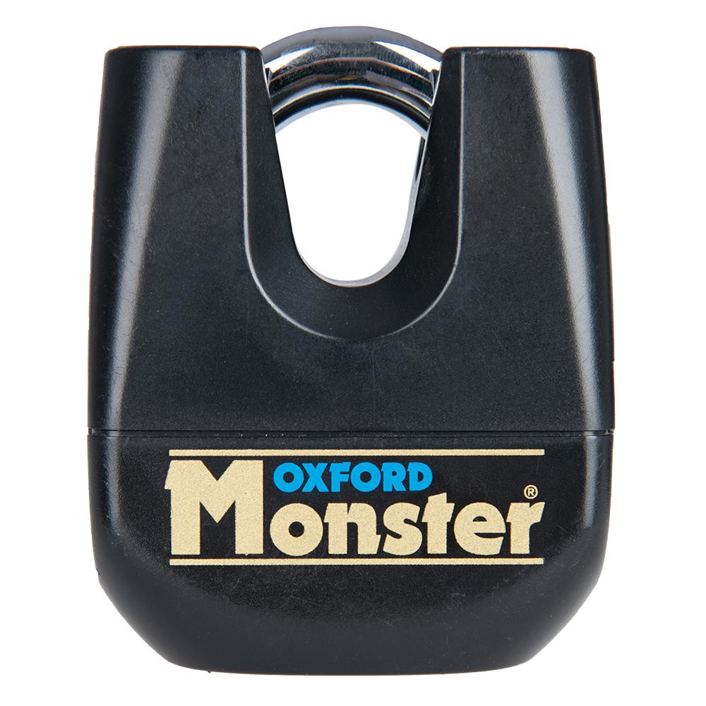 8501 - Oxford Monster 11mm Padlock Black - unpackaged BOM