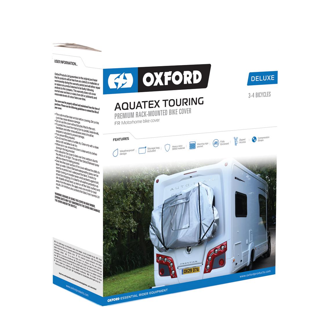 47039 - Oxford Aquatex Touring Deluxe Bike Cover For 3-4 bikes