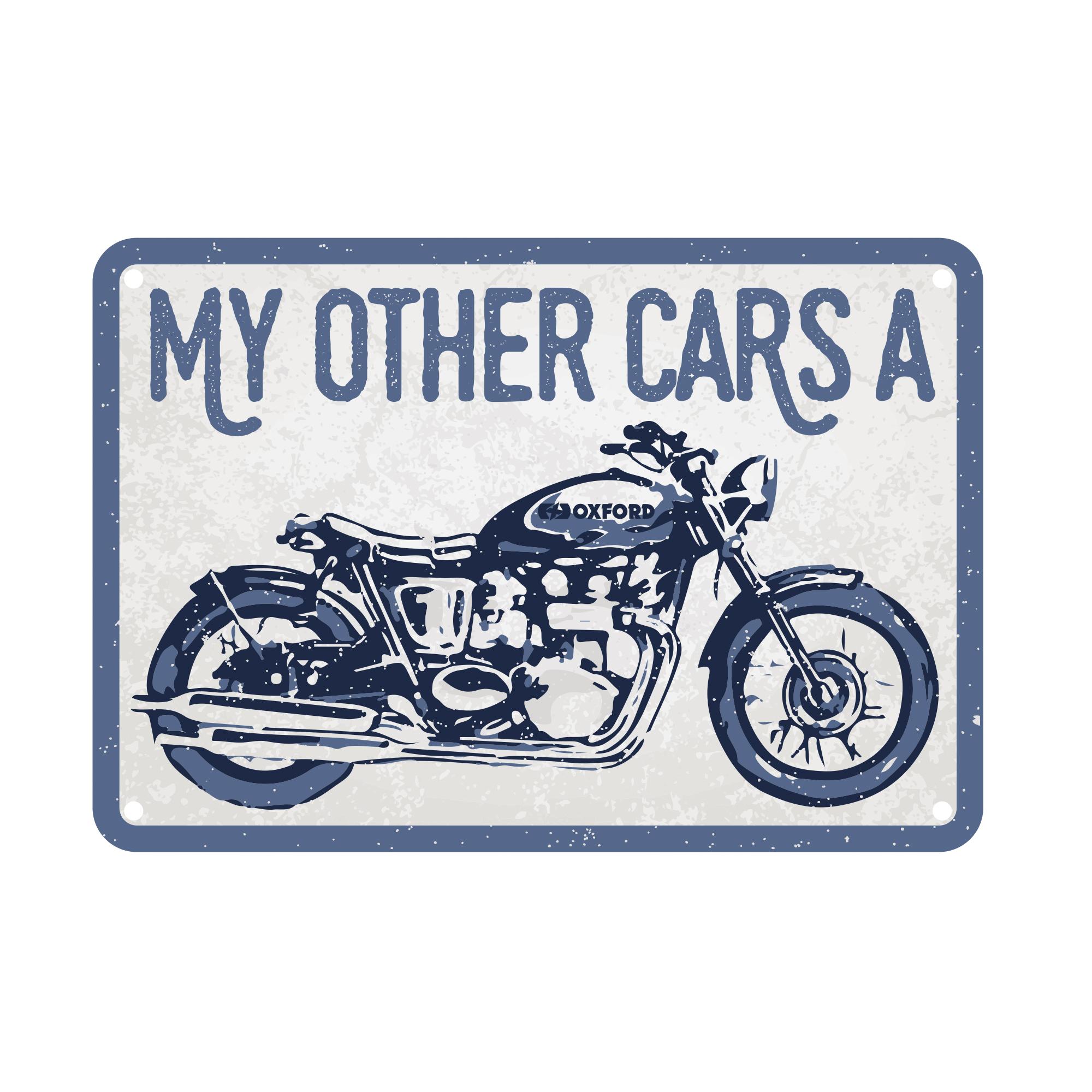 56711 - Oxford Garage Metal Sign: My Other Cars A