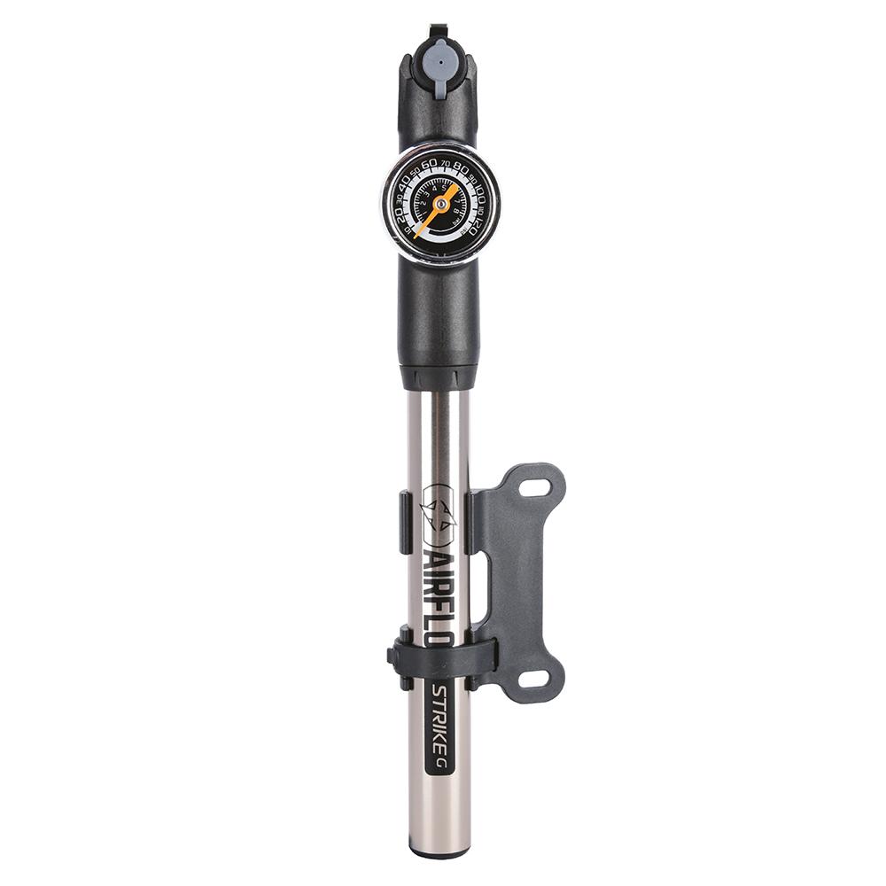39606 - Oxford Airflow Strike Alloy Mini Pump with Gauge