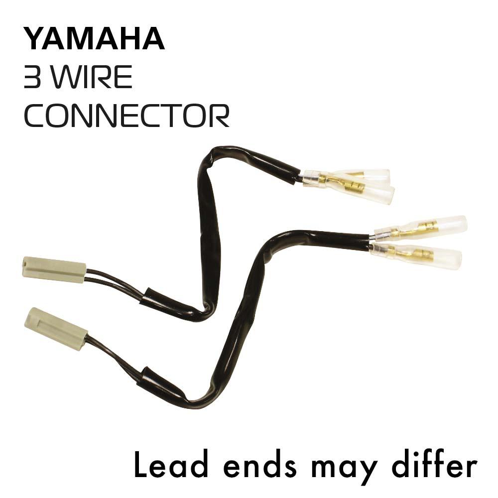 42583 - Oxford Indicator Leads Yamaha 3 wire connector w/day light function