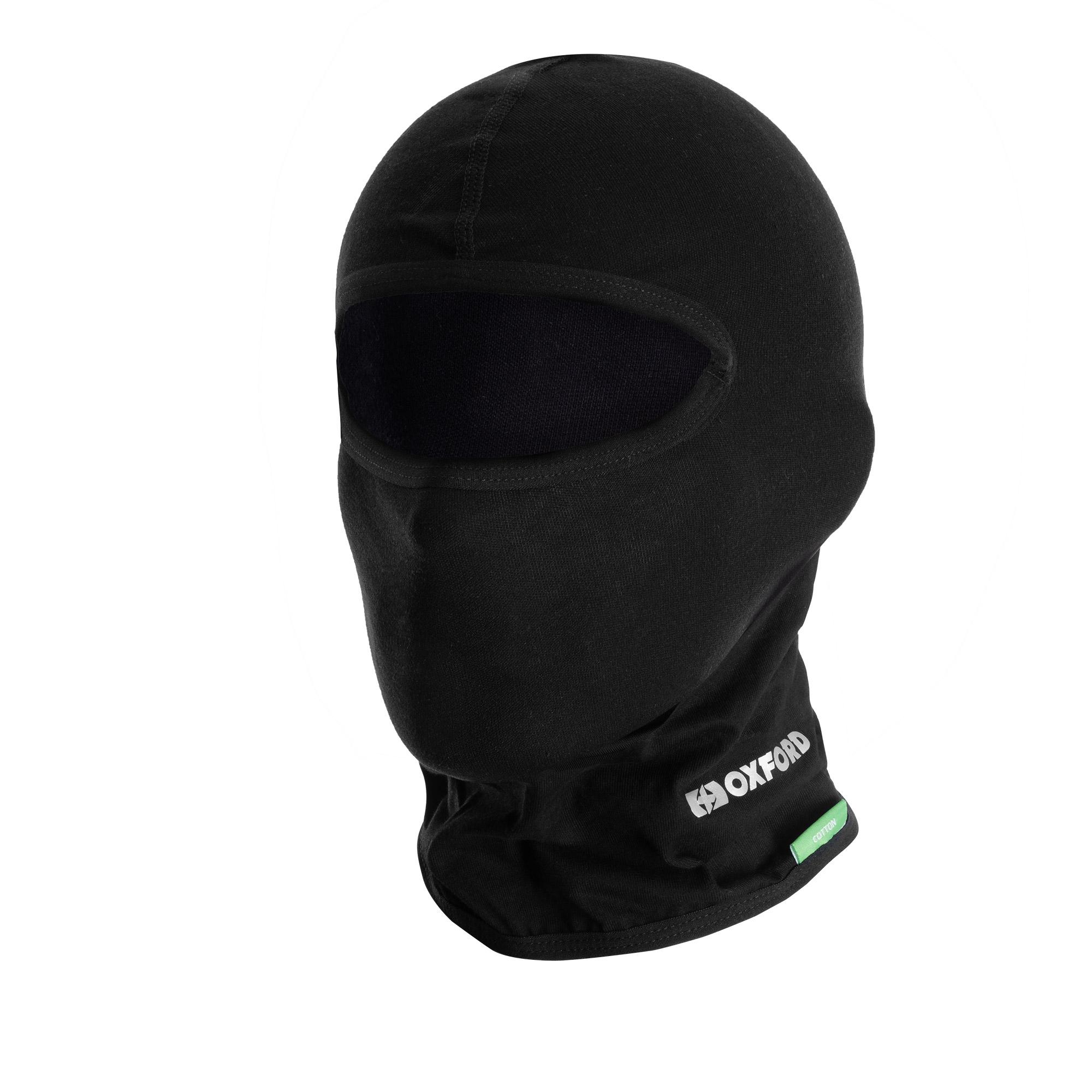 23897 - Oxford Balaclava Cotton Black (Unpackaged)