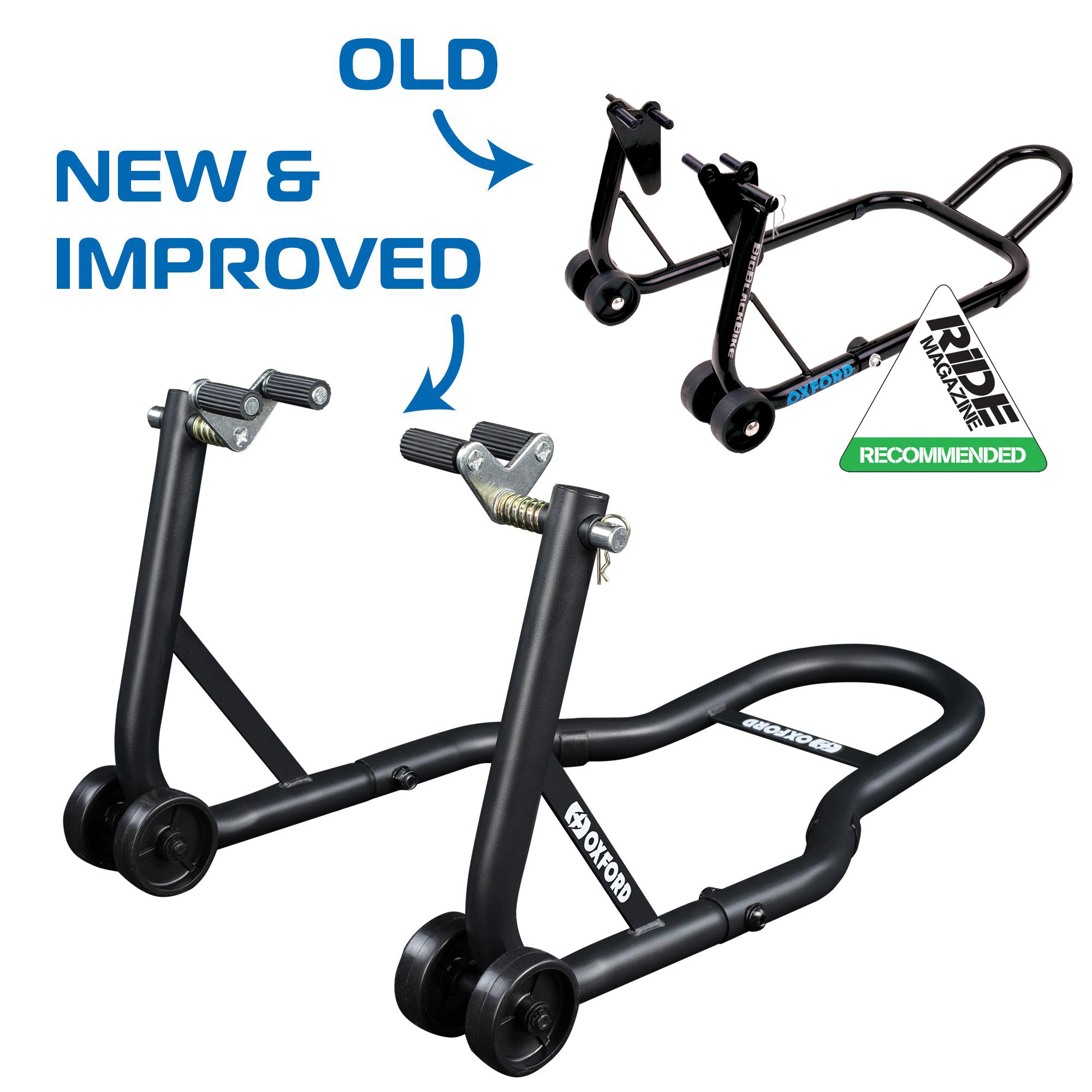 10057 - Oxford Black Front Paddock Stand 2.0