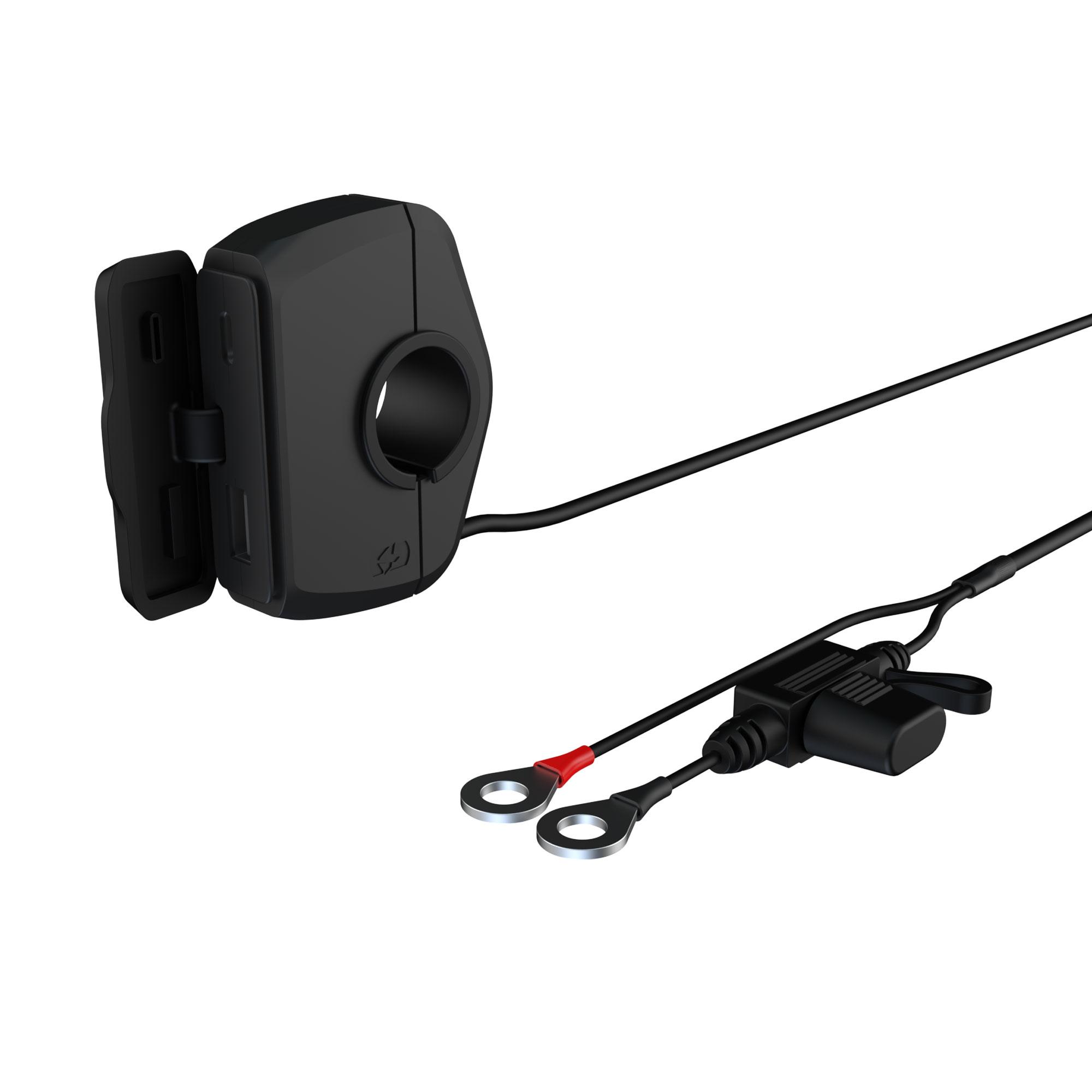 60677 - Oxford Slimline USB Type-A & Type C 3.0 AMP Charging kit