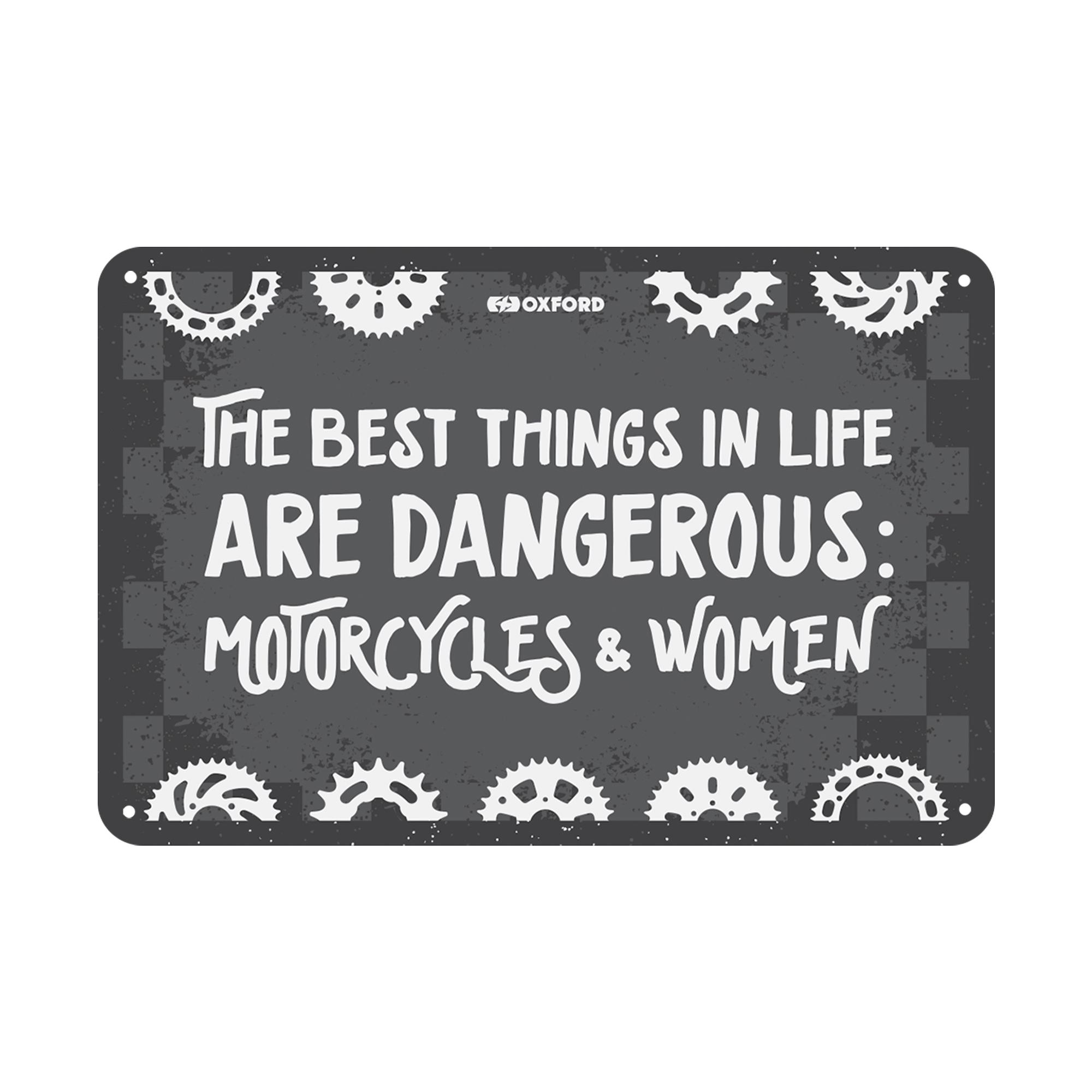 46572 - Oxford Garage Metal Sign: THE BEST THING IN LIFE