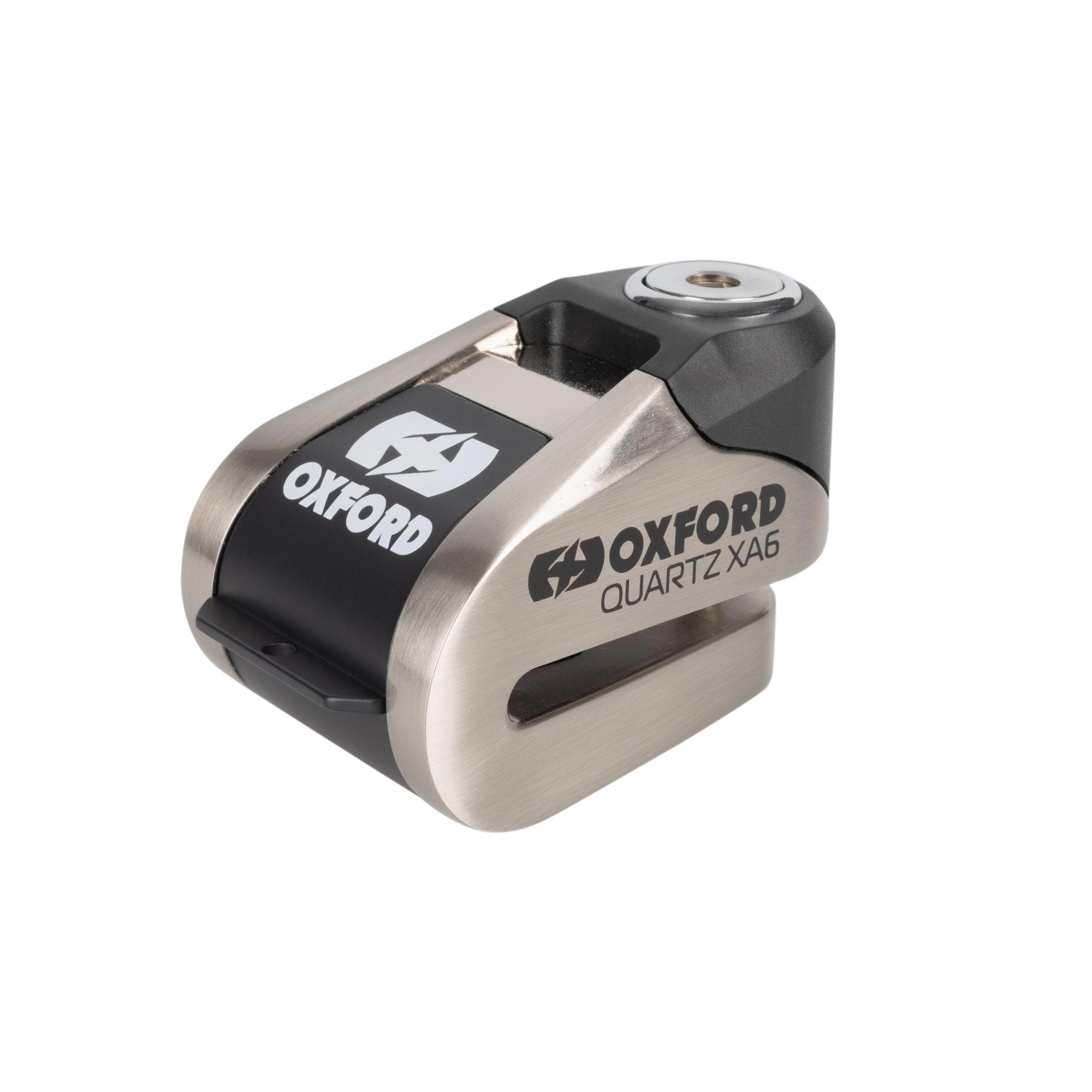 64255 - Oxford Quartz XA6 Alarm Disc Lock Chrome