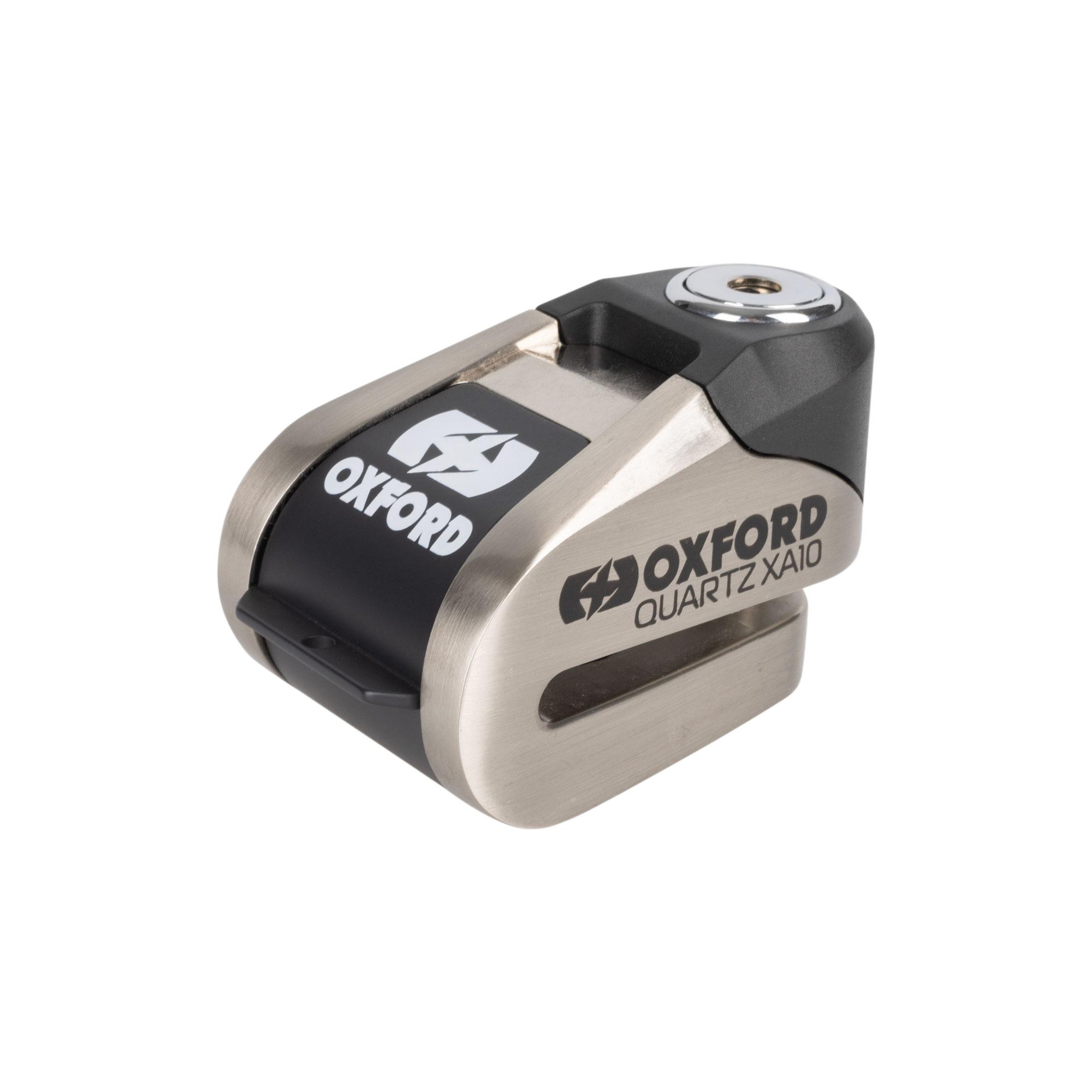 64259 - Oxford Quartz XA10 Alarm Disc Lock Chrome