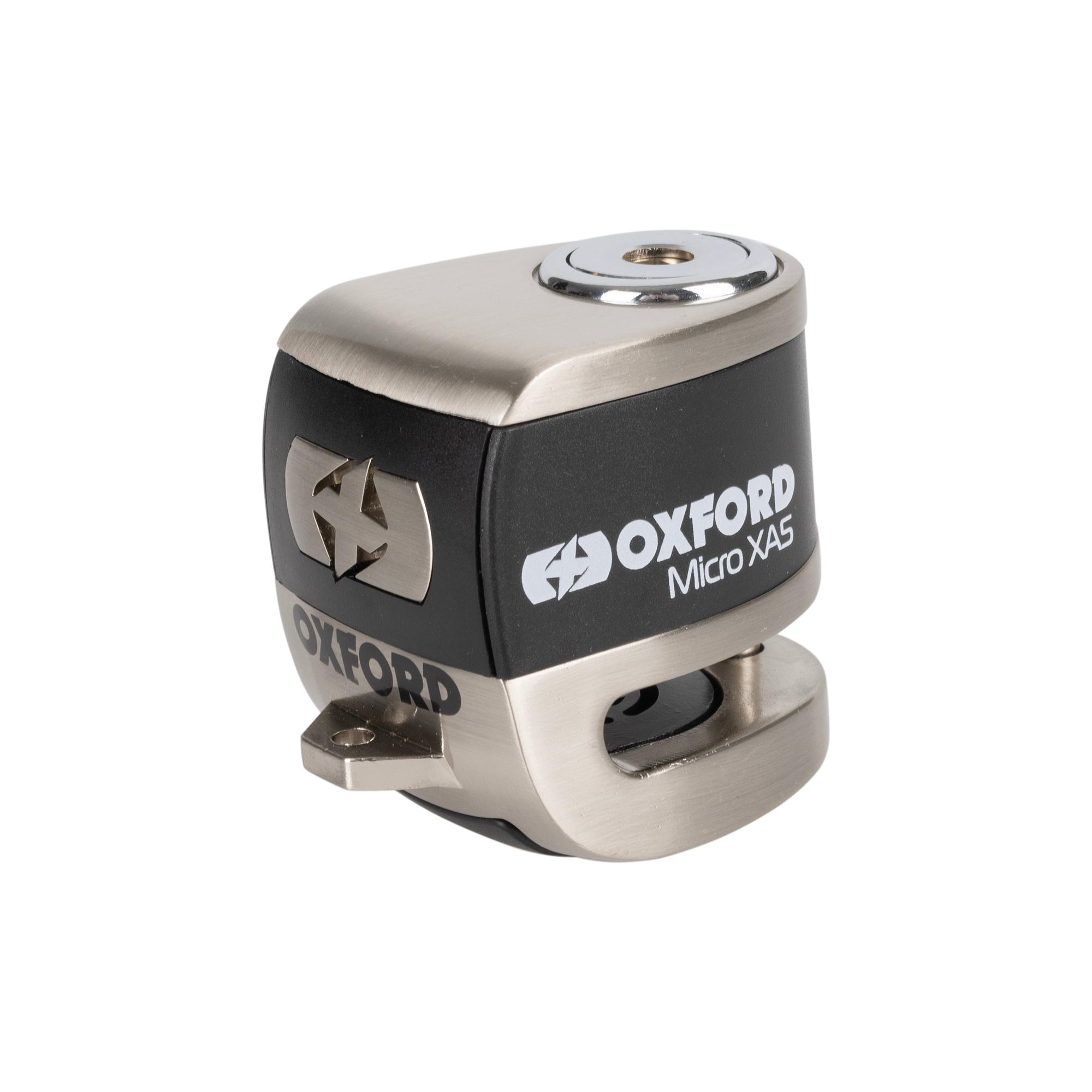 64275 - Oxford Micro XA5 Alarm Disc Lock Chrome