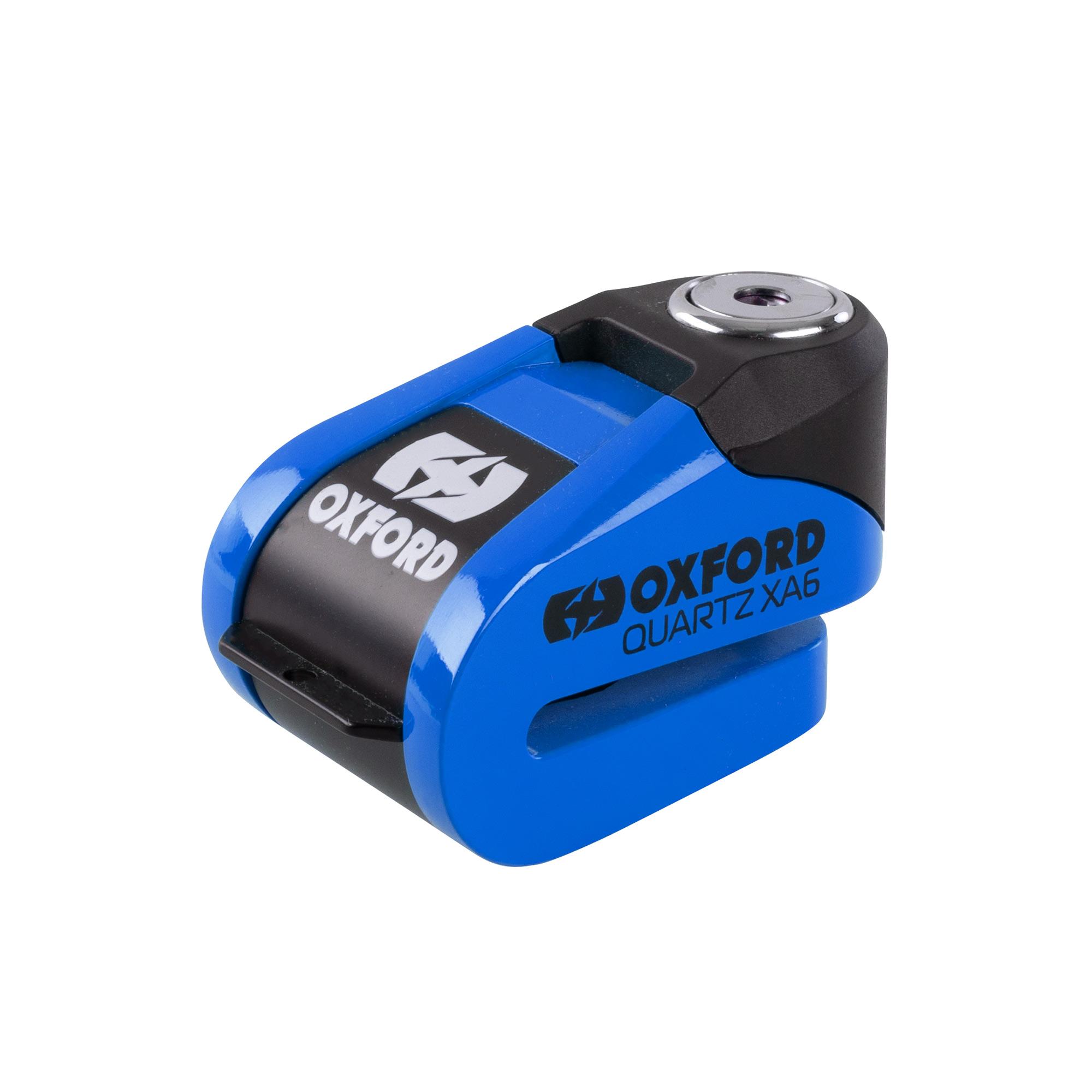 64254 - Oxford Quartz XA6 Alarm Disc Lock Blue