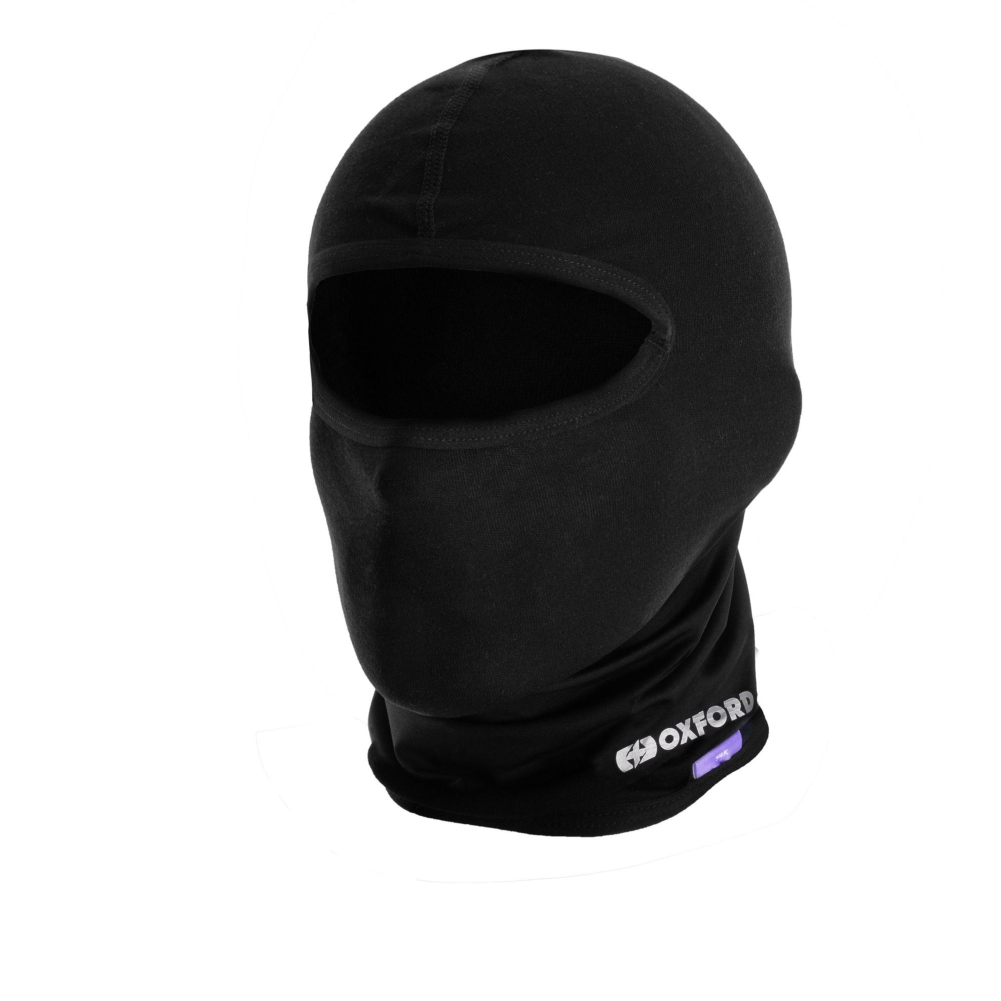 12242 - Oxford Deluxe Balaclava Silk - Black