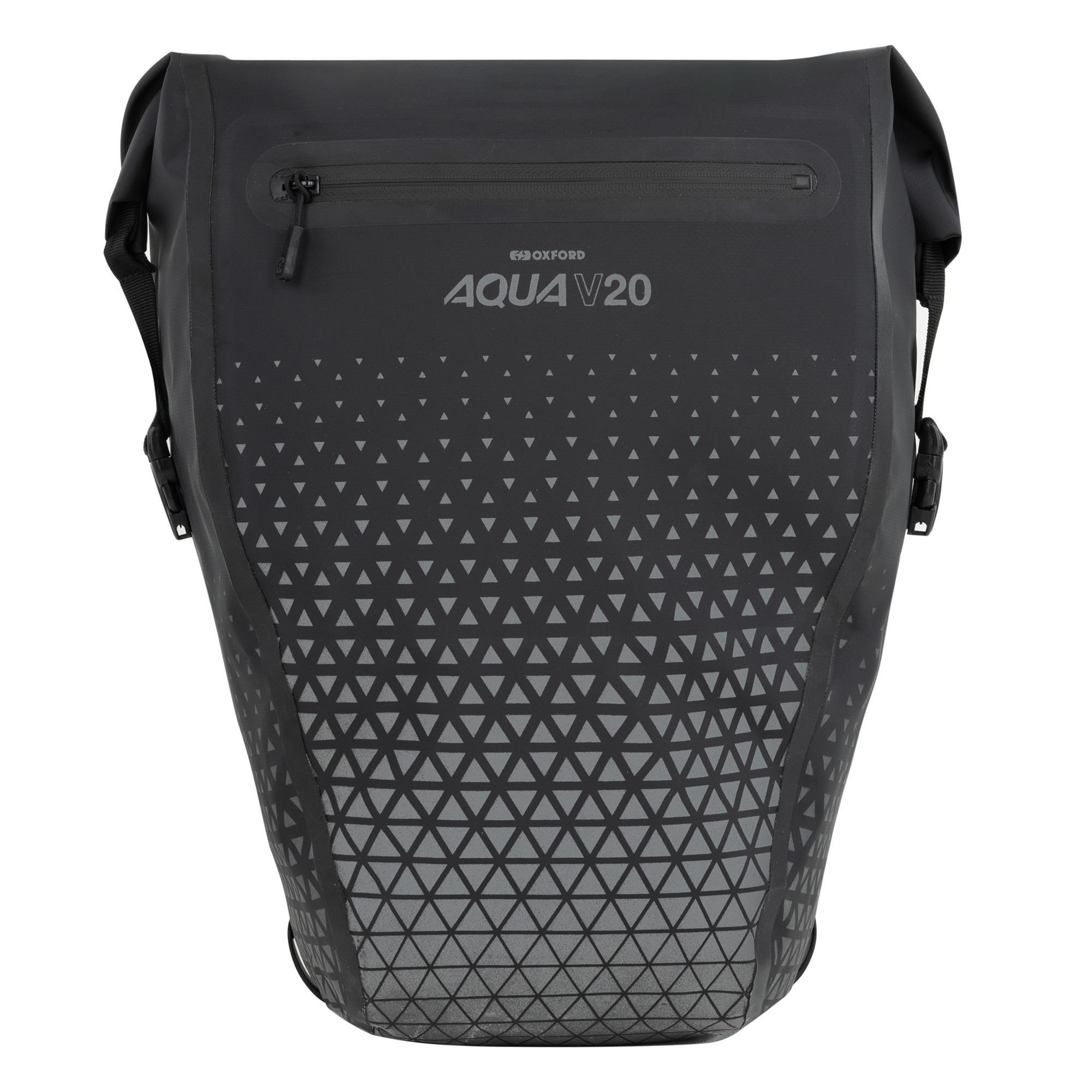 63690 - Oxford Aqua V 20 Pannier Black
