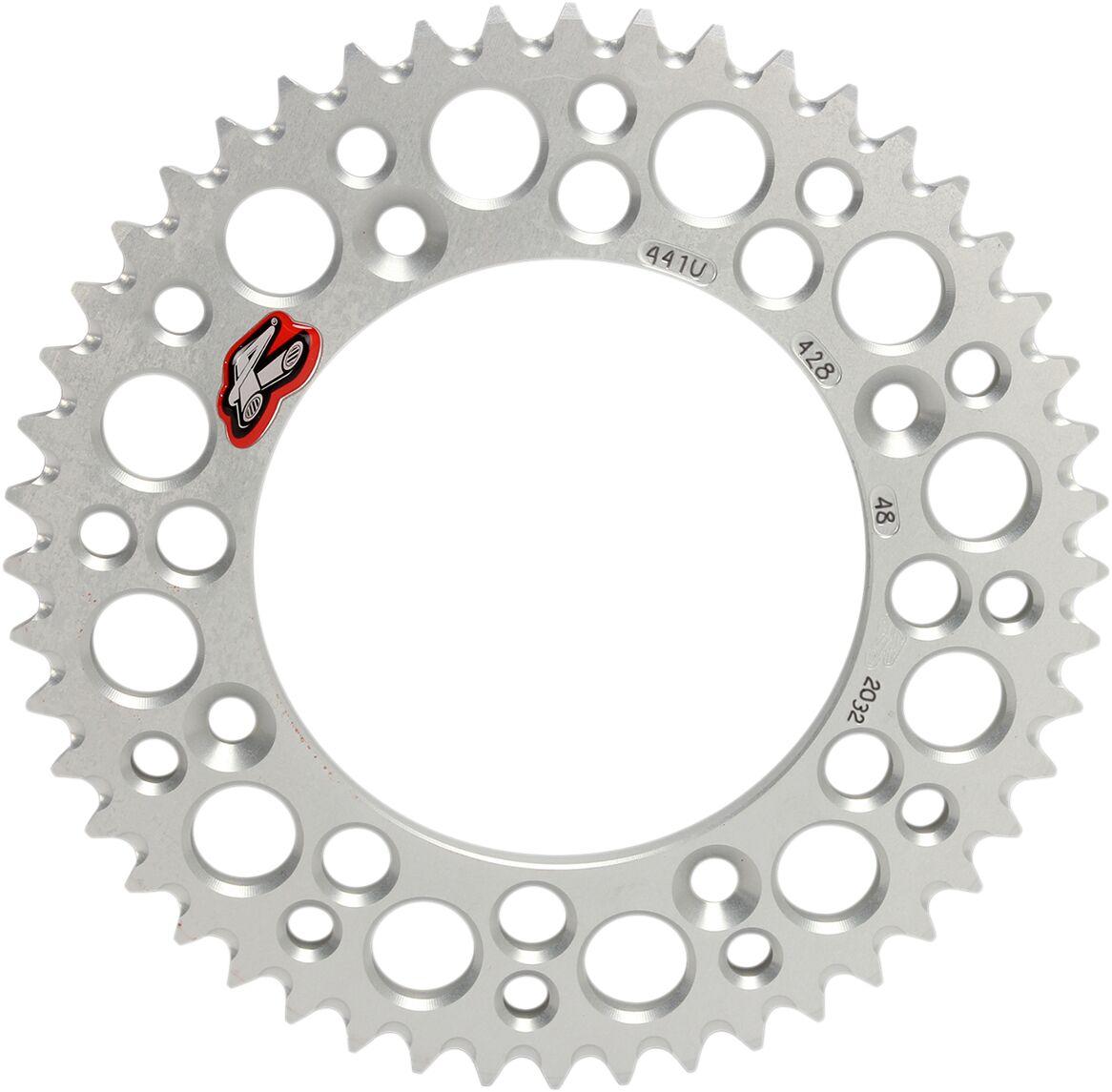 441U-428-48GPSI - Renthal Ultralight Sprocket For Gas Gas MC85 2023-2025 Rear 48T - Silver
