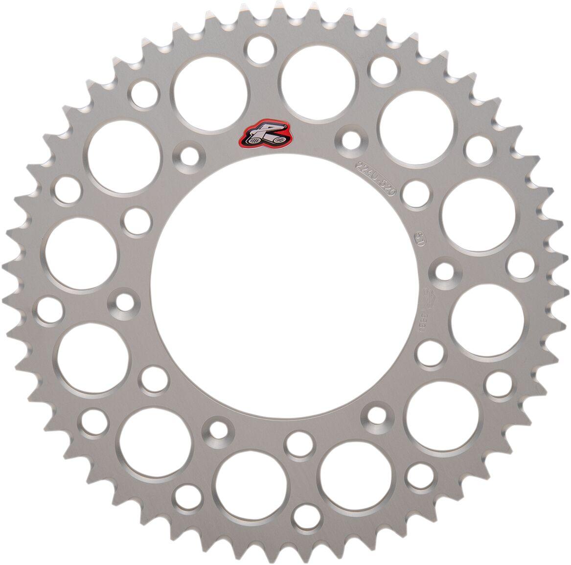 224U-520-51GPSI - Renthal Ultralight Sprocket For Husqvarna 701 Enduro 2016-2021 Rear 51T - Silver