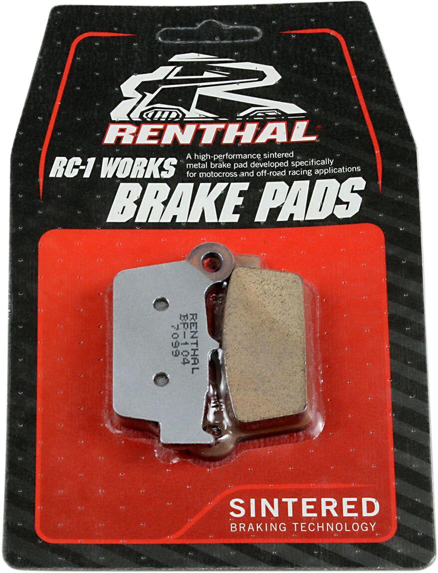 BP-104 - Renthal RC-1 Works Brake Pads For Beta ALP 125 2006-2014 Rear