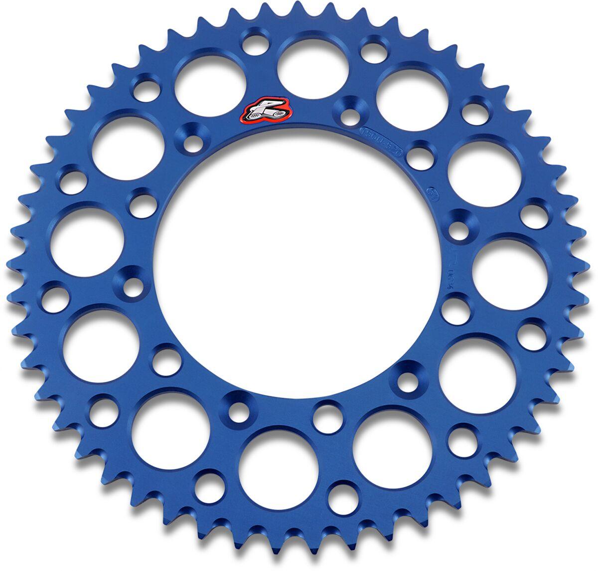 150U-520-51GBBU - Renthal Ultralight Sprocket For Yamaha WRF250 2001-2024 Rear 51T - Blue