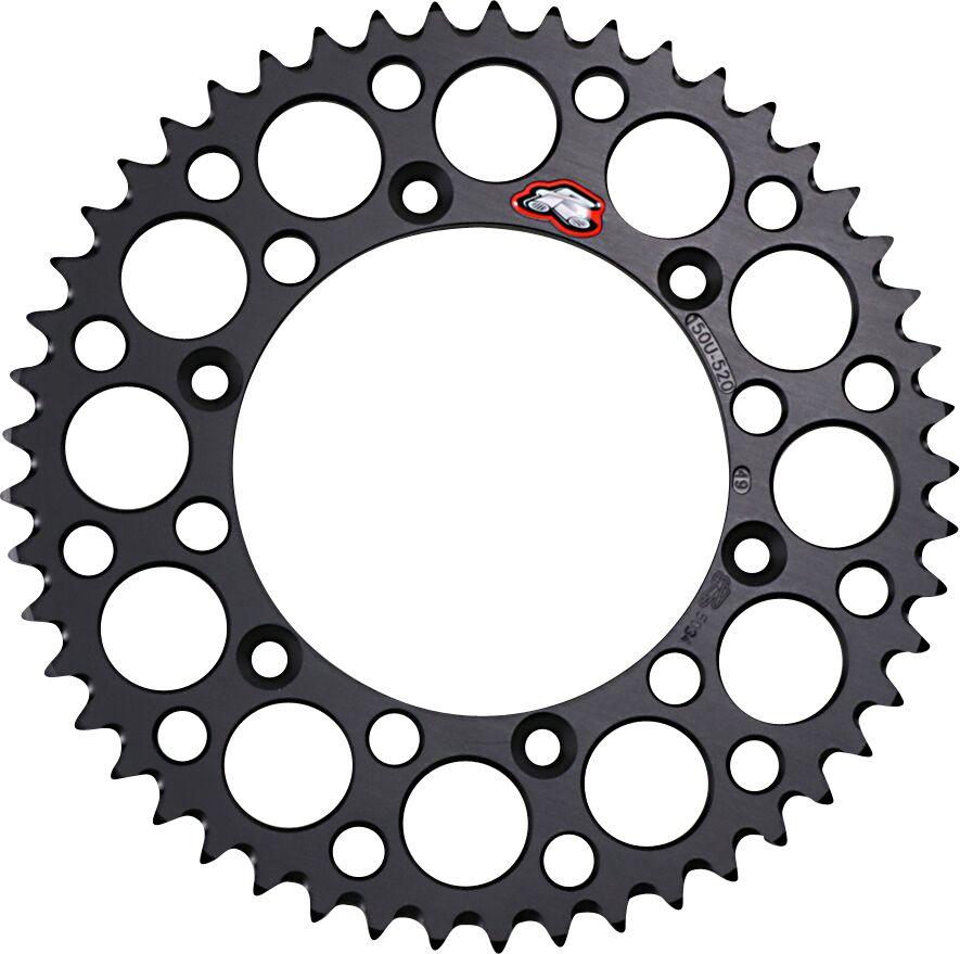 150U-520-49GBBK - Renthal Ultralight Sprocket For Yamaha WRF250 2001-2024 Rear 49T - Black