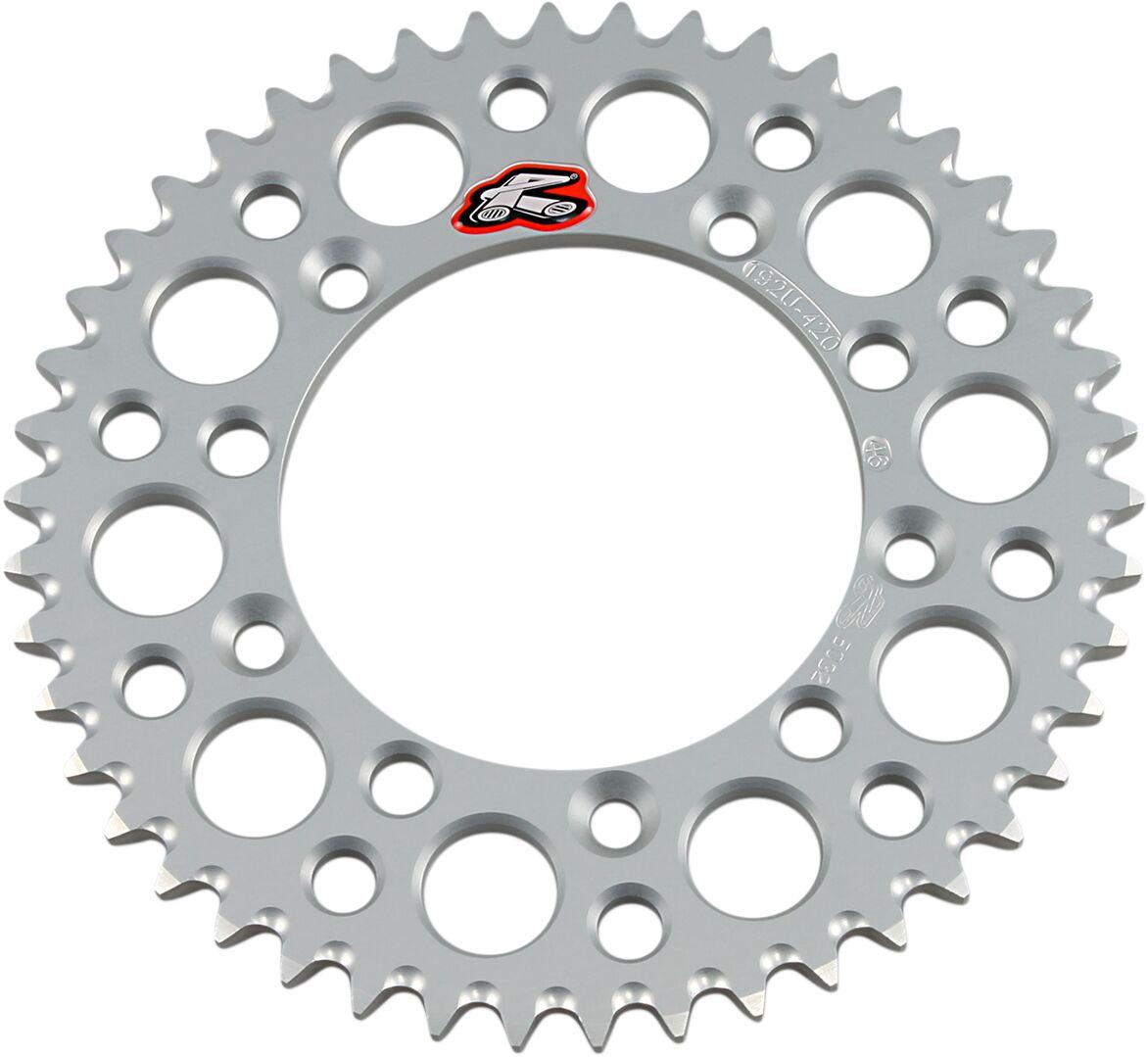 192U-420-46GPSI - Renthal Ultralight Sprocket For Gas Gas MC65 2021-2024 Rear 46T - Silver
