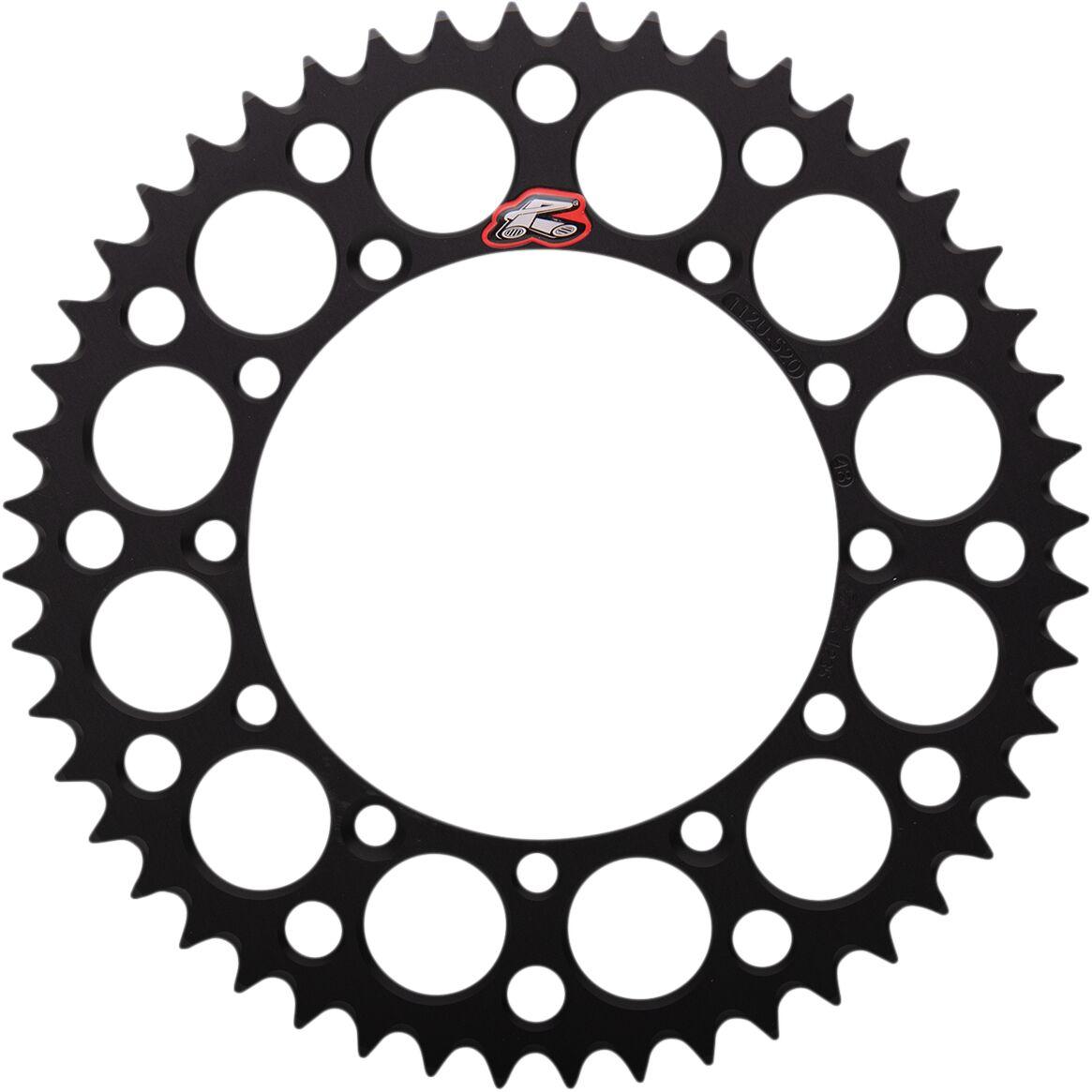 112U-520-48GEBK - Renthal Ultralight Sprocket For Kawasaki KDX250 1983-1994 Rear 48T - Black