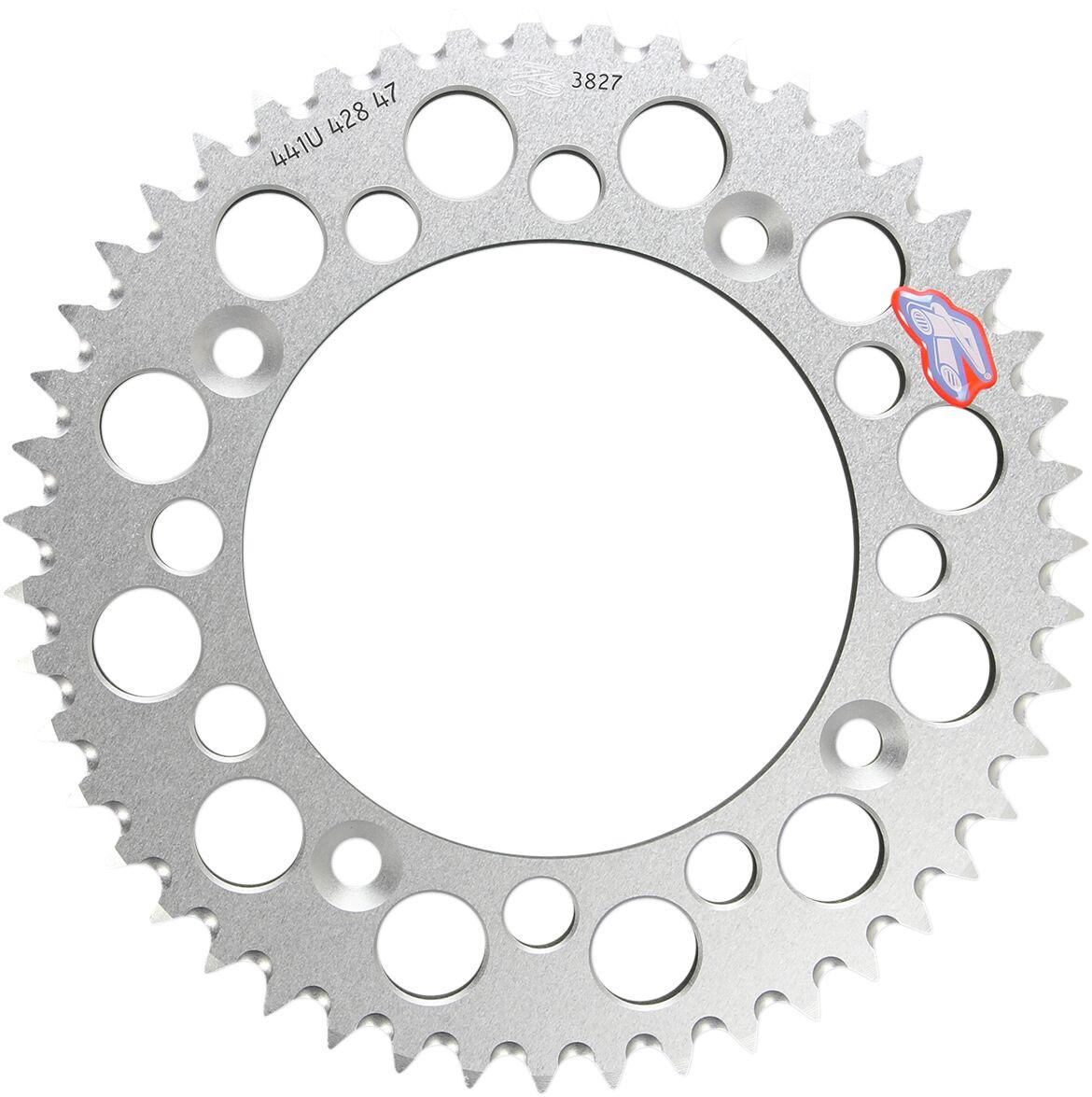 441U-428-47GPSI - Renthal Ultralight Sprocket For Gas Gas MC85 2023-2025 Rear 47T - Silver