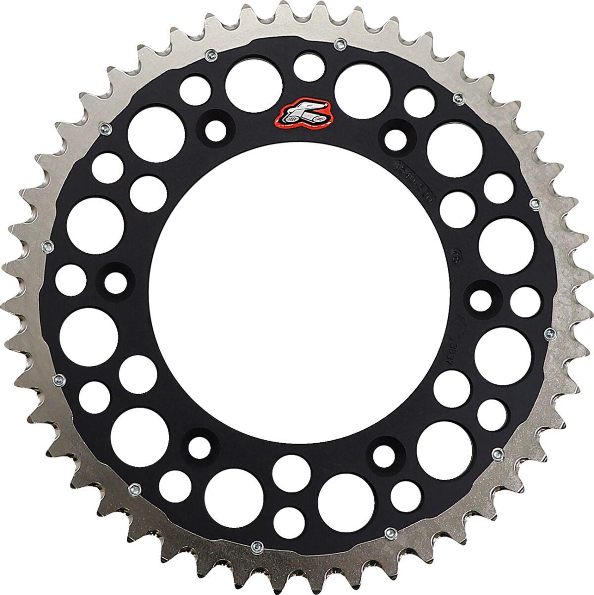 1540-520-48GPBK - Renthal Twinring Sprocket For Honda CR125 1987-2007 Rear 48T - Black