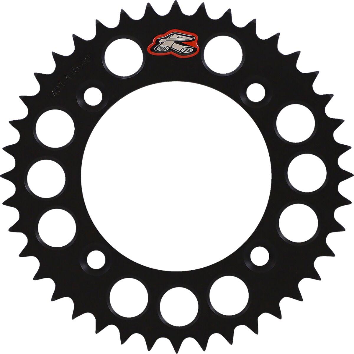 491--415-40P-BK - Renthal Ultralight Sprocket For Husqvarna EE 3 2024 Rear 40T - Black