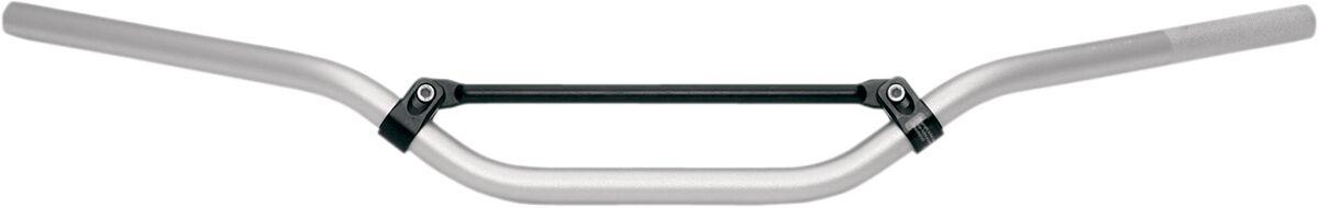 754-01-SI - Renthal 7/8" Street Handlebar - Low Bend - Silver
