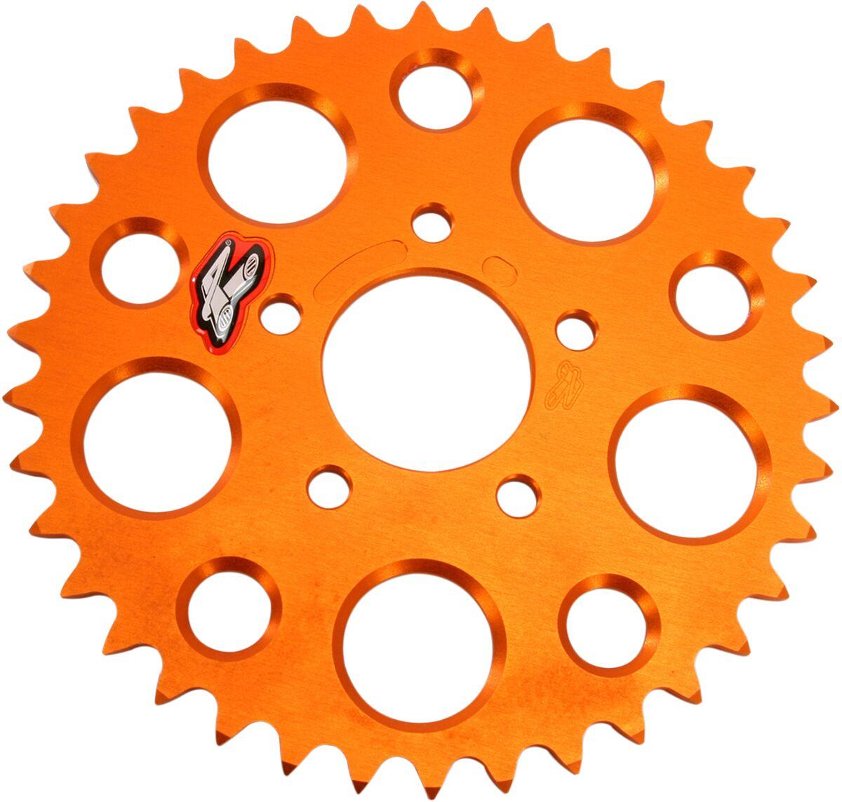 480--415-40P-OR - Renthal Ultralight Sprocket For KTM SX50 2010-2013 Rear 40T - Orange