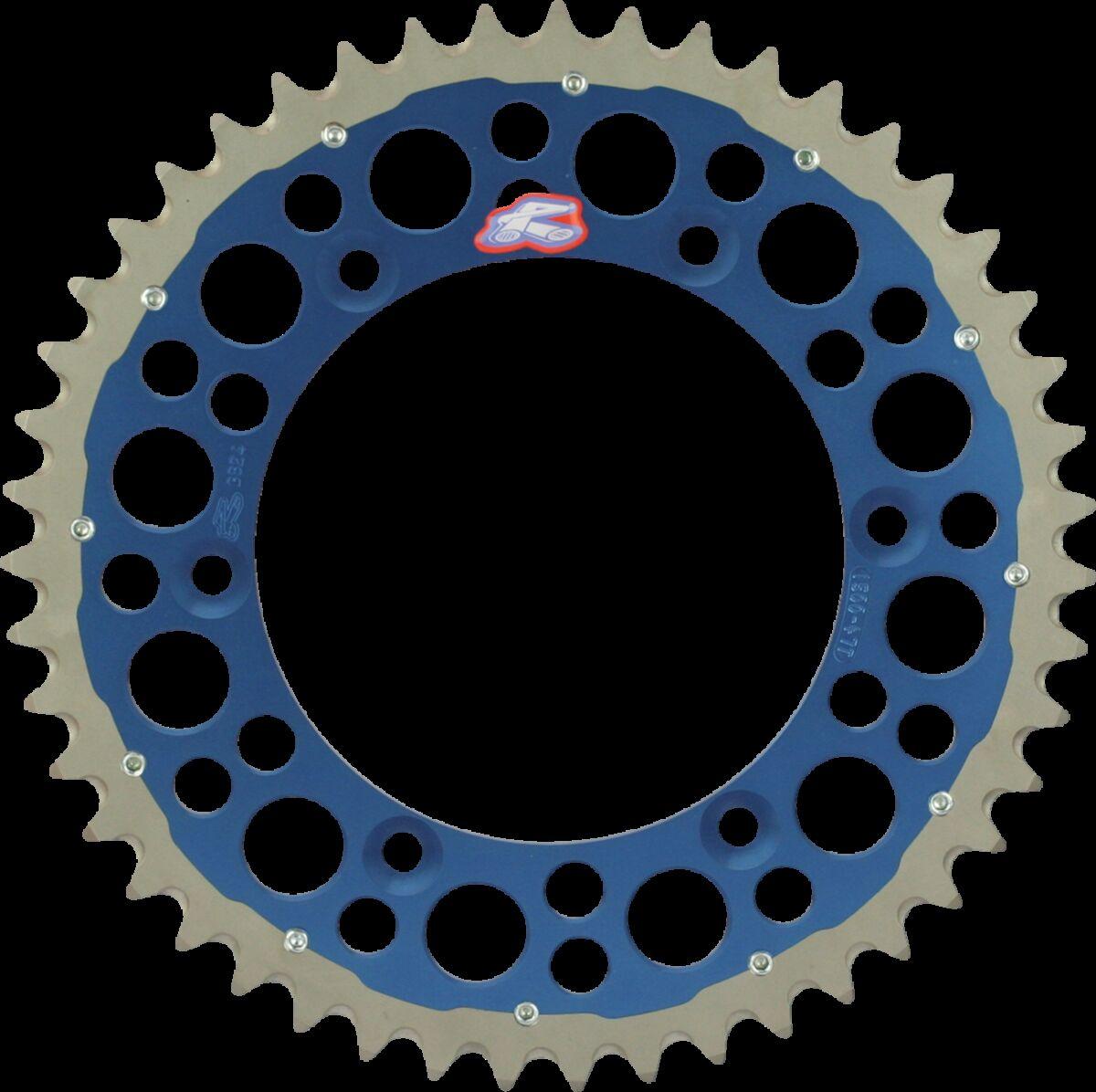 1500-520-50GPBU - Renthal Twinring Sprocket For Yamaha WRF250 2001-2024 Rear 50T - Blue