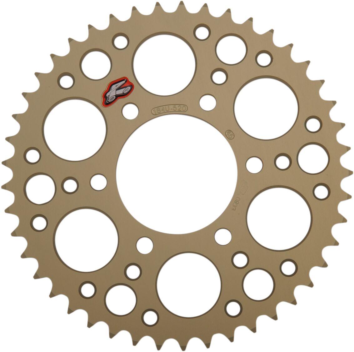 184U-520-45P-HA - Renthal Sprocket For Kawasaki EN 650 2015-2020 Rear 45T - Anodized