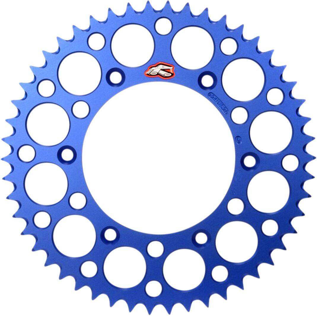 1500-520-48GPBU - Renthal Twinring Sprocket For Yamaha WRF250 2001-2024 Rear 48T - Blue