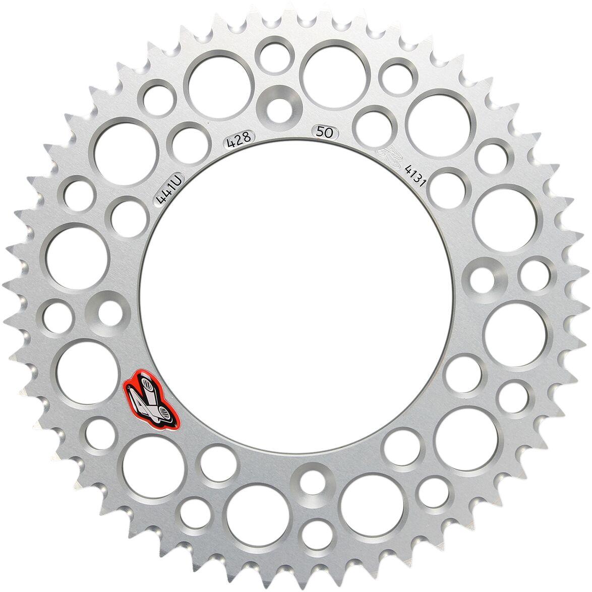 441U-428-50GPSI - Renthal Ultralight Sprocket For Gas Gas MC85 2023-2025 Rear 50T - Silver