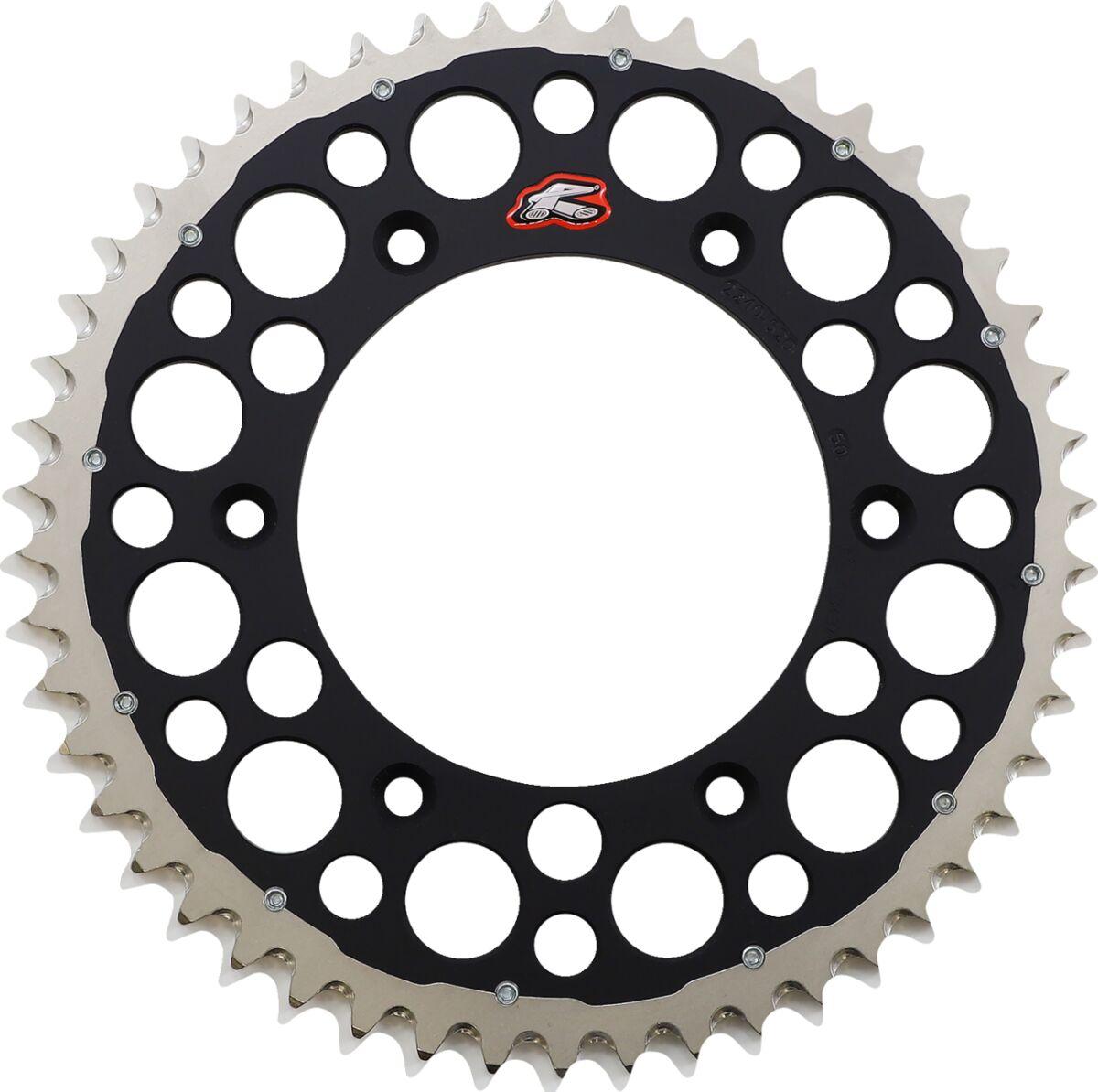 2240-520-50GPBK - Renthal Twinring Sprocket For Husqvarna 701 Enduro 2016-2021 Rear 50T - Black