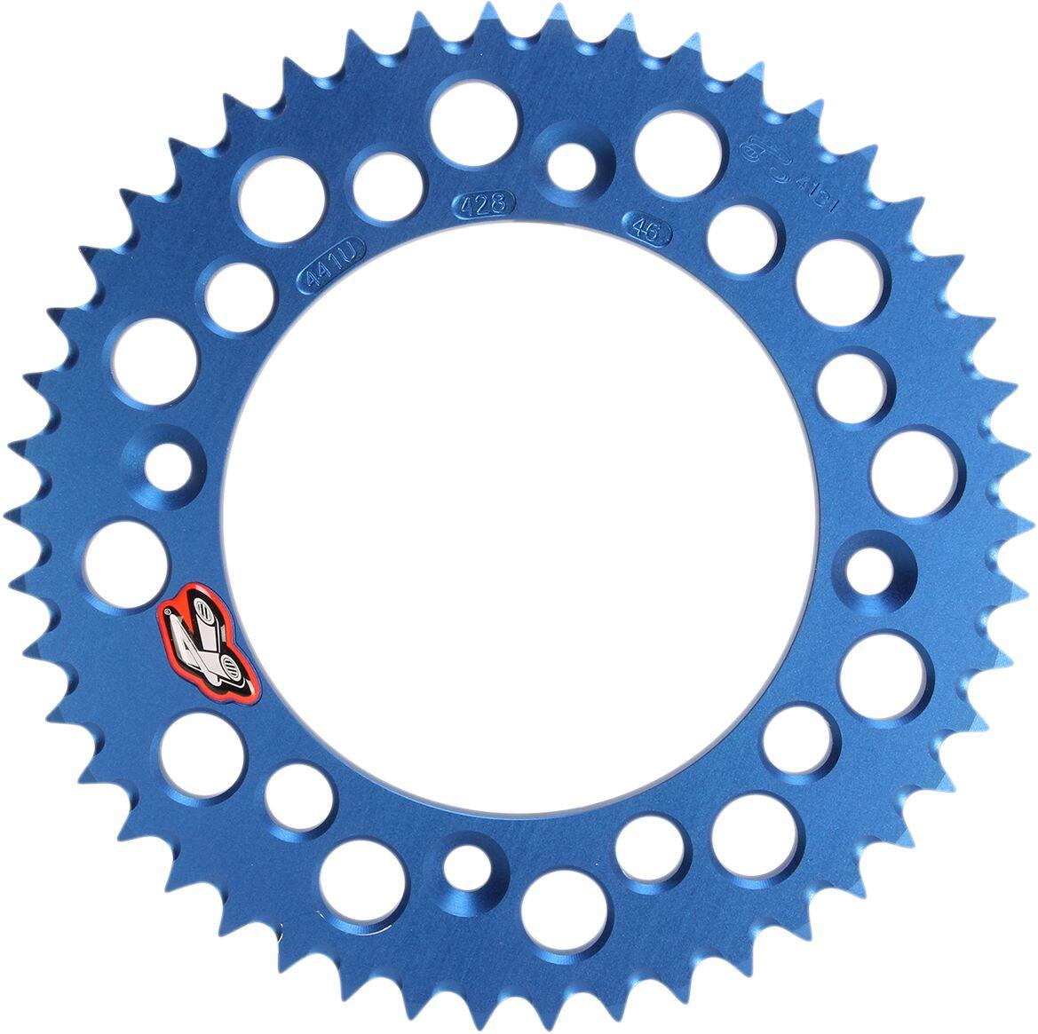 441U-428-46GPBU - Renthal Ultralight Sprocket For Gas Gas MC85 2023-2025 Rear 46T - Blue