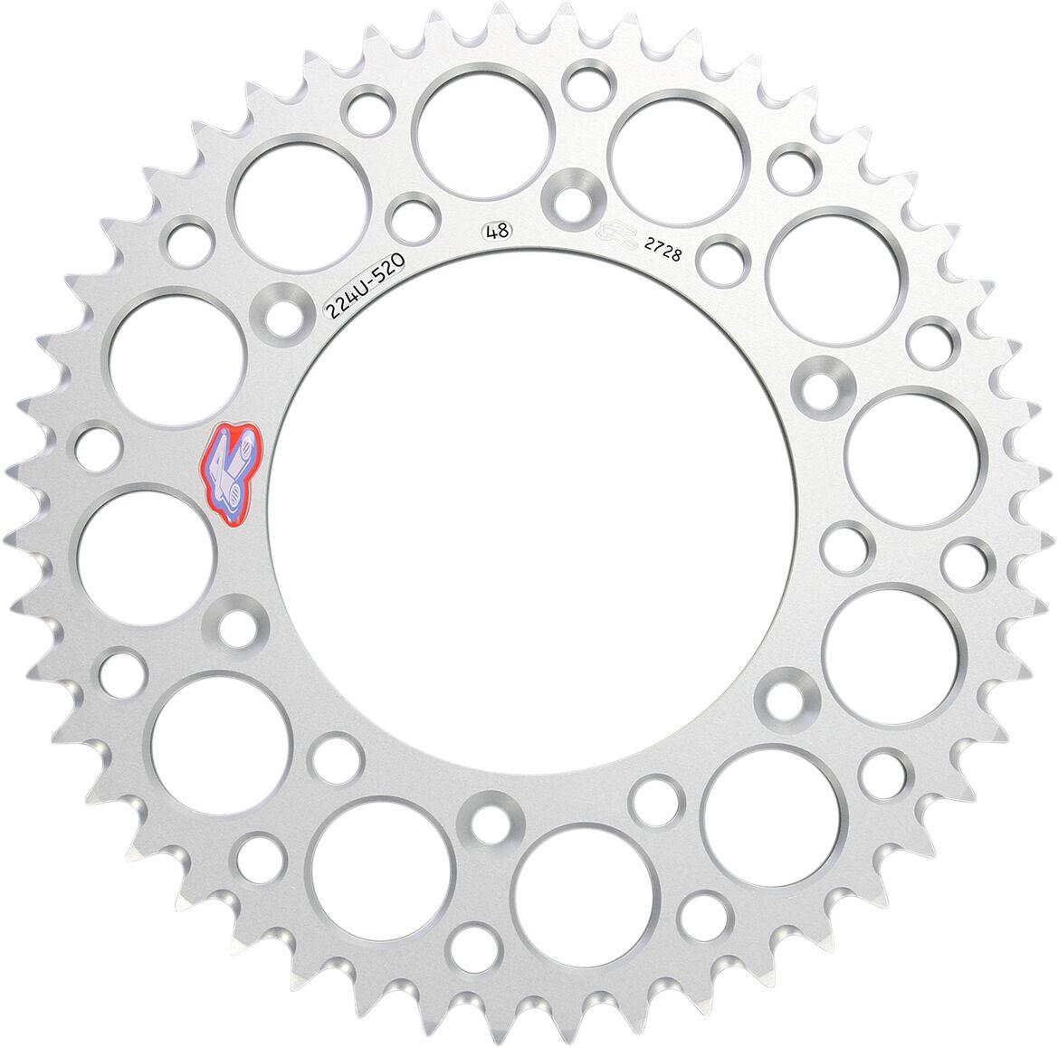 224U-520-48GPSI - Renthal Ultralight Sprocket For Husqvarna 701 Enduro 2016-2021 Rear 48T - Silver
