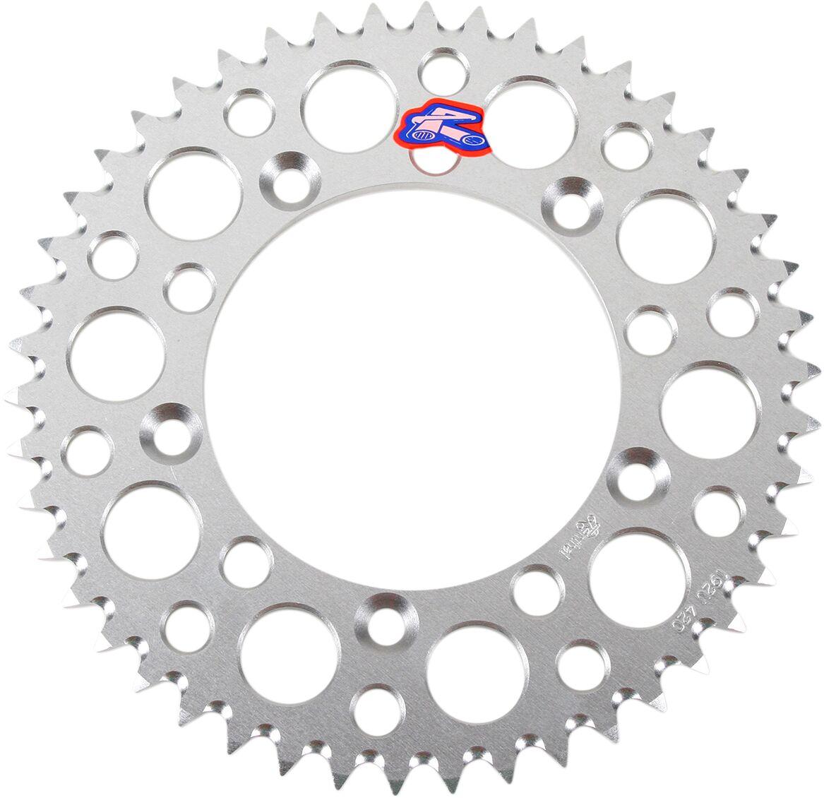 192U-420-48GPSI - Renthal Ultralight Sprocket For Gas Gas MC65 2021-2024 Rear 48T - Silver