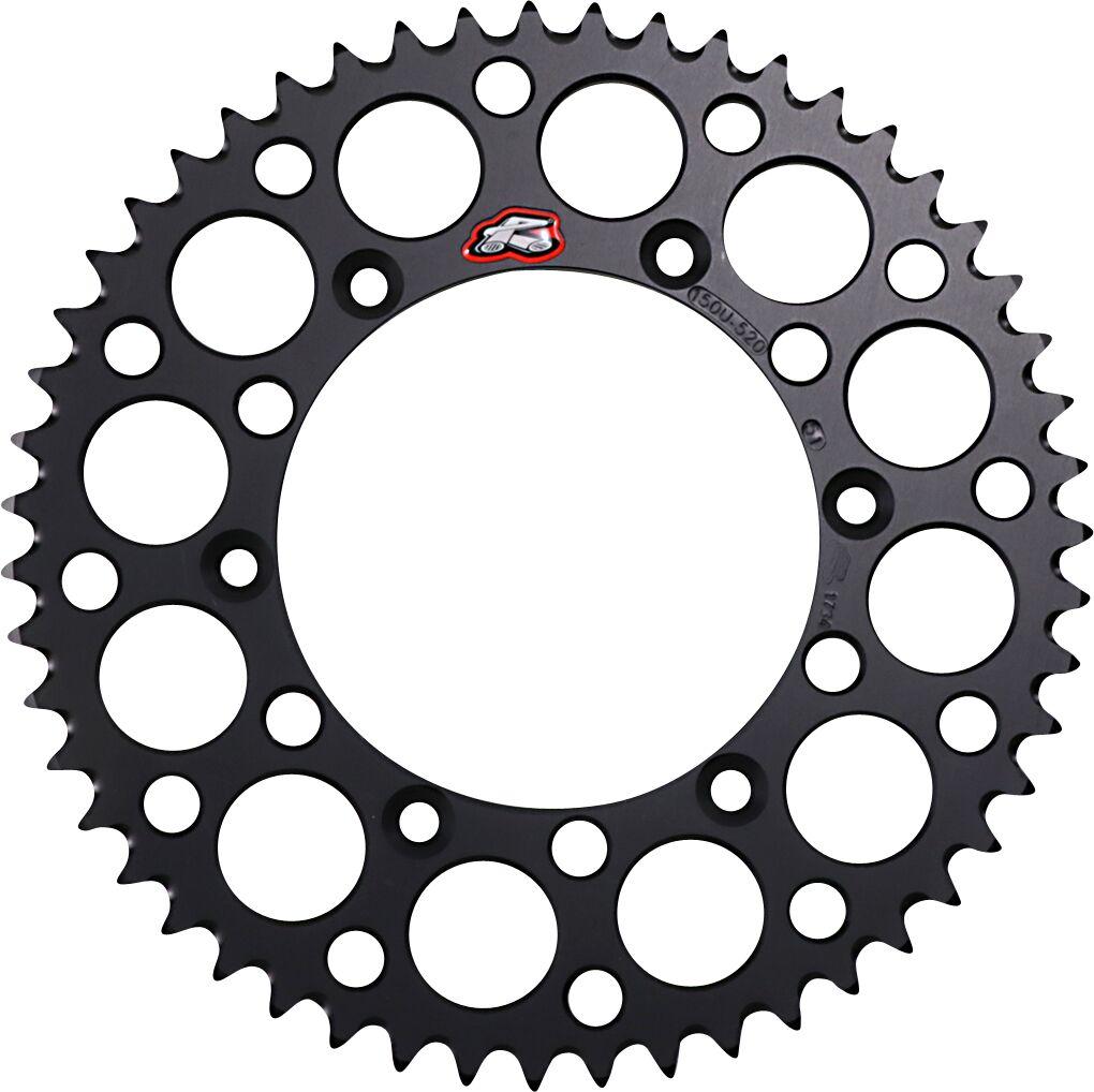 150U-520-51GBBK - Renthal Ultralight Sprocket For Yamaha WRF250 2001-2024 Rear 51T - Black