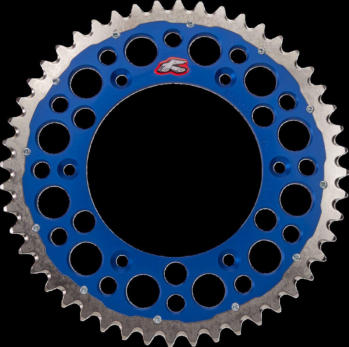 2240-520-48GPBU - Renthal Twinring Sprocket For Husqvarna 701 Enduro 2016-2021 Rear 48T - Blue