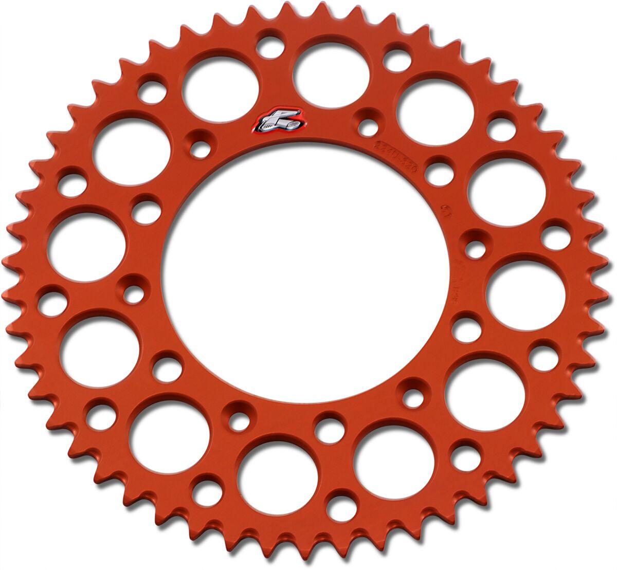 224U-520-51GPOR - Renthal Ultralight Sprocket For Husqvarna 701 Enduro 2016-2021 Rear - Orange