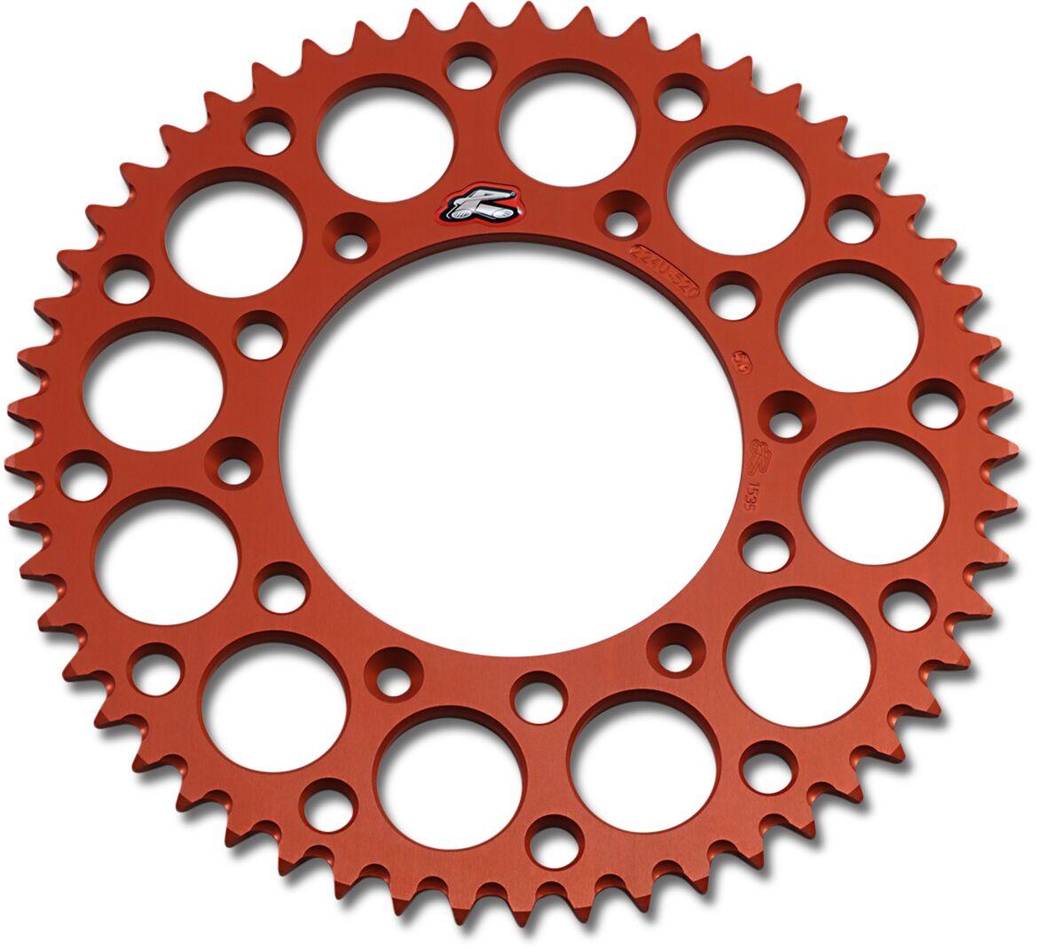 224U-520-53GPOR - Renthal Ultralight Sprocket For Husqvarna 701 Enduro 2016-2021 Rear 53T - Orange