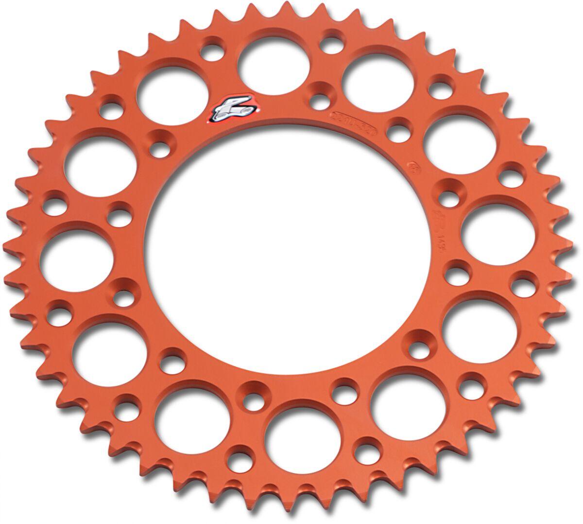224U-520-48GPOR - Renthal Ultralight Sprocket For Husqvarna 701 Enduro 2016-2021 Rear 48T - Orange