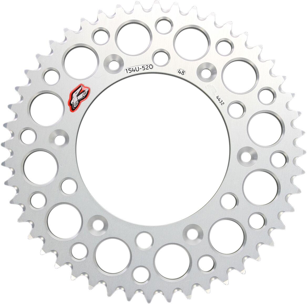 154U-520-48GRSI - Renthal Ultralight Sprocket For Honda CR125 1987-2007 Rear 48T - Silver