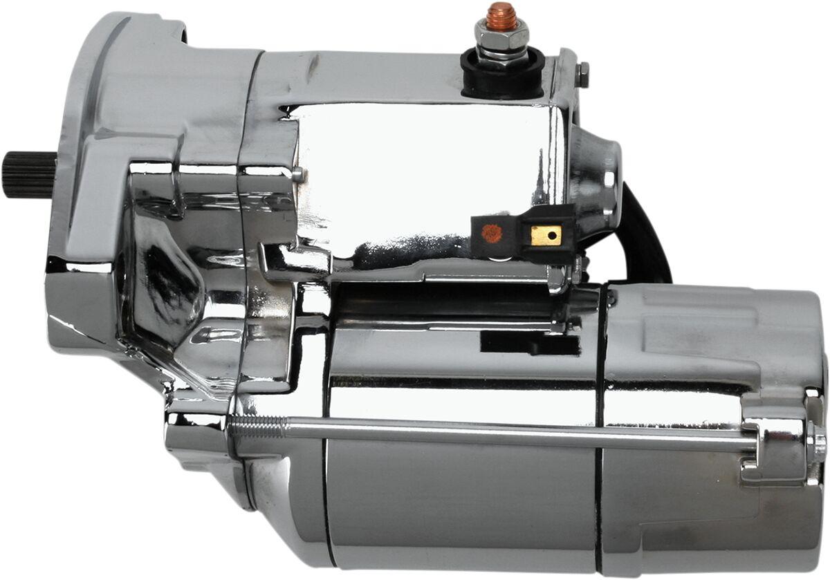 775094 - Terry Components Slugger 1.8kW High-Torque Starter Motor For Harley Davidson FLHR 1340 1994-1998 Chrome