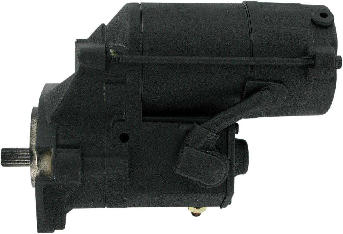 775594 - Terry Components Slugger 1.8kW High-Torque Starter Motor For Harley Davidson FLHR 1340 1994-1998 - Black