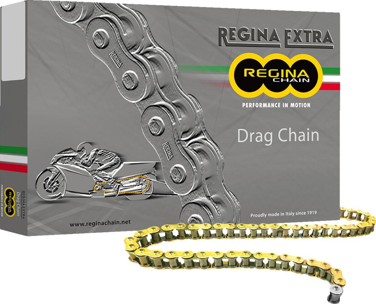 136DR/1002 - Regina 530 DR Extra Drag Racing Chain 160 Links - Gold